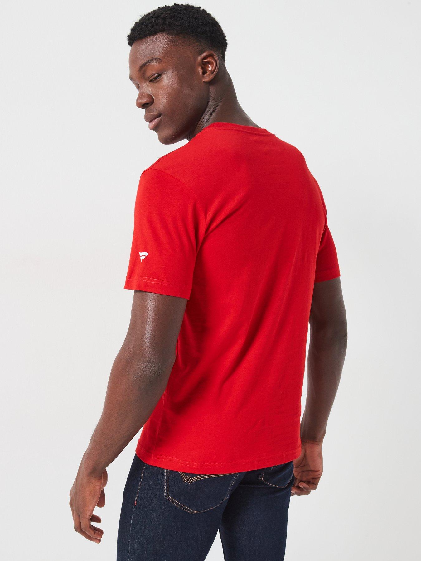 Image 2 of 4 of Fanatics San Francisco 49ers Primary Logo Graphic T-Shirt - Red