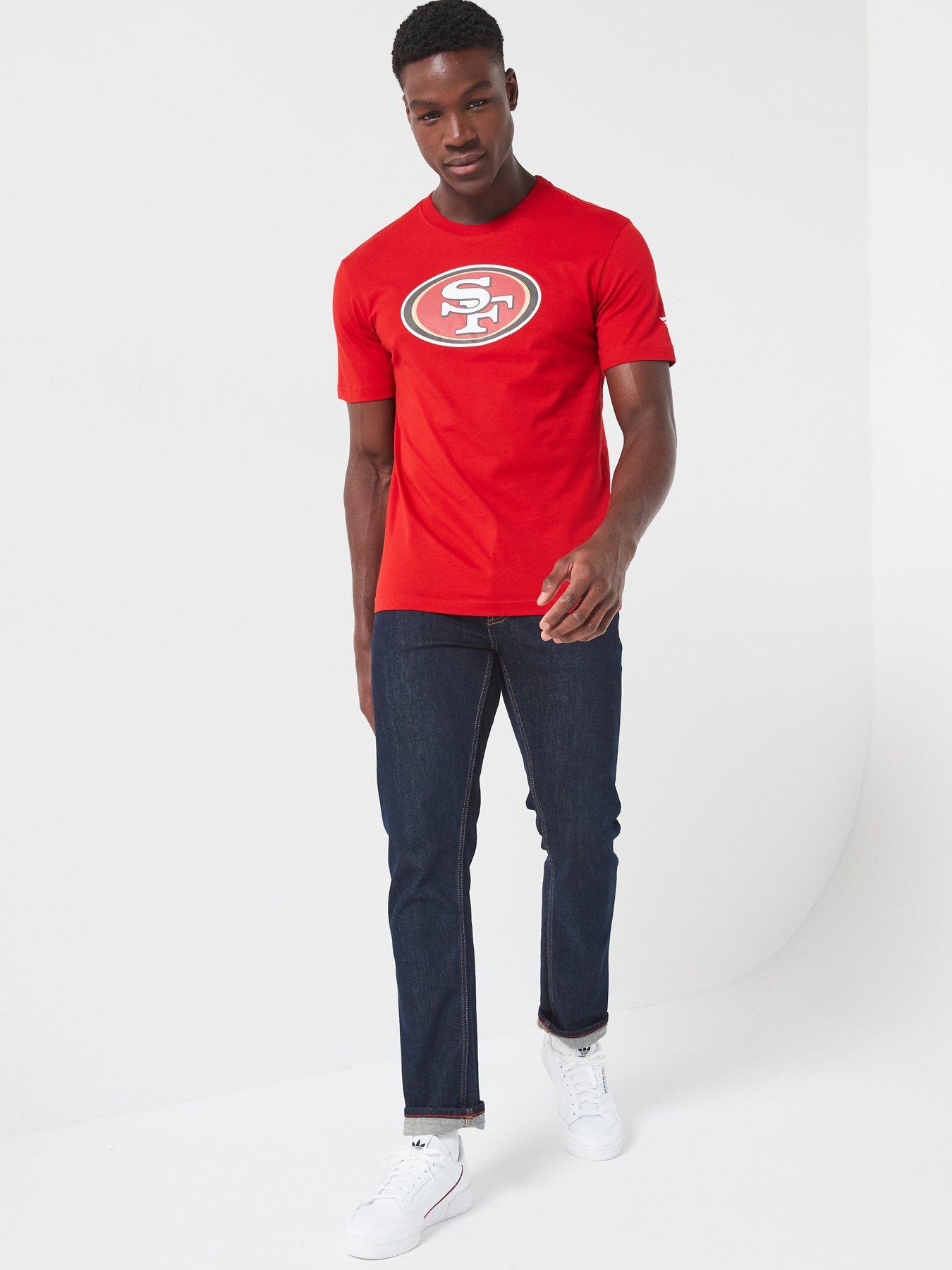 Image 3 of 4 of Fanatics San Francisco 49ers Primary Logo Graphic T-Shirt - Red