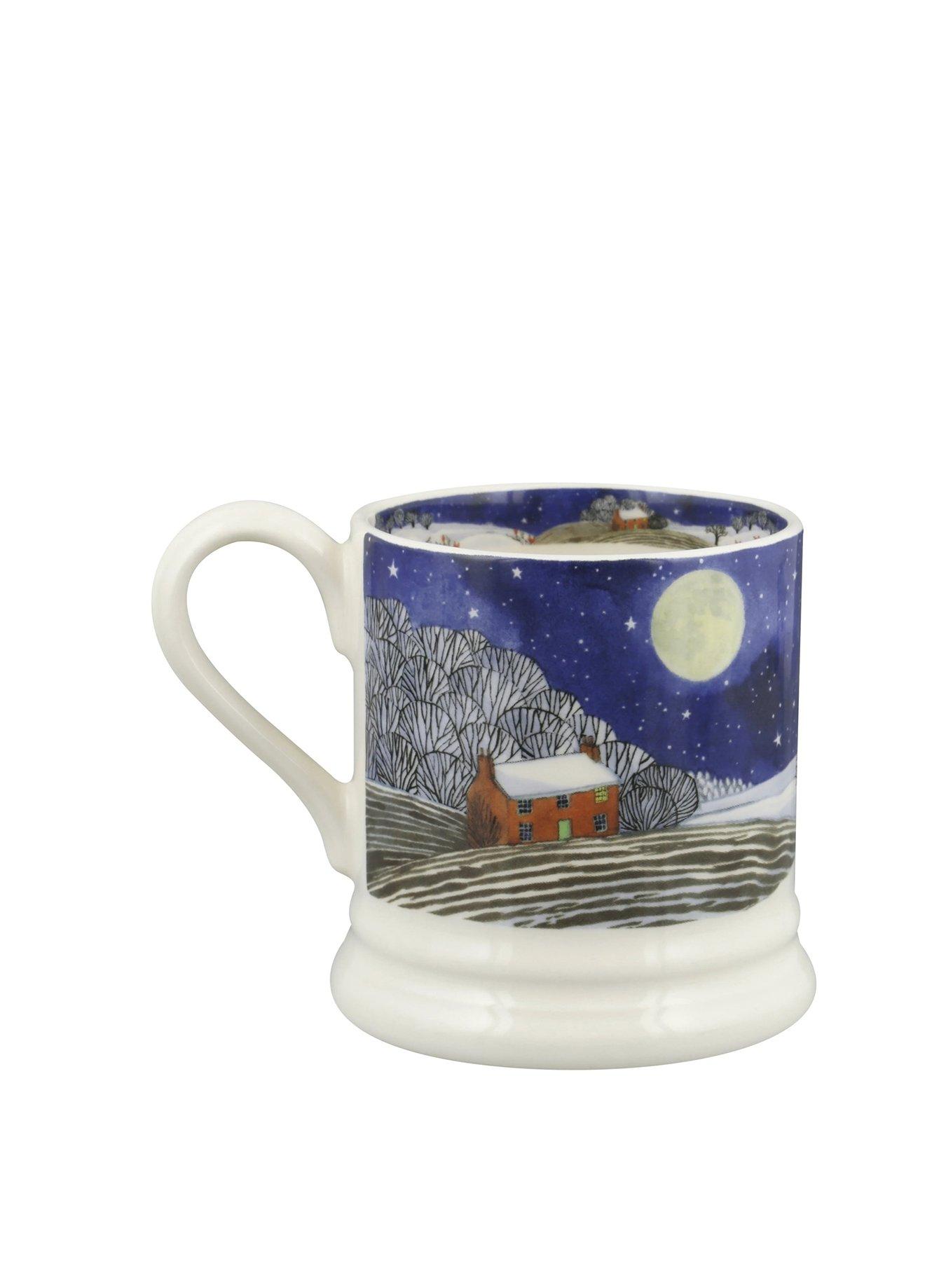 Product photograph of Emma Bridgewater Midnight Deer 1 2 Pint Mug from very.co.uk