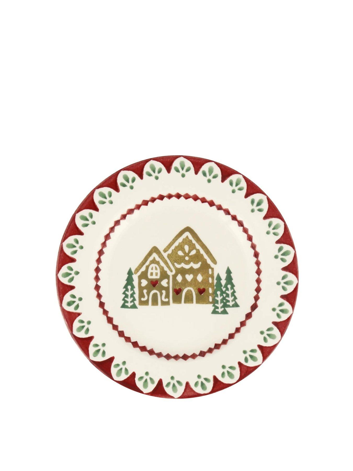 Product photograph of Emma Bridgewater Christmas Gingerbread Small Plate from very.co.uk