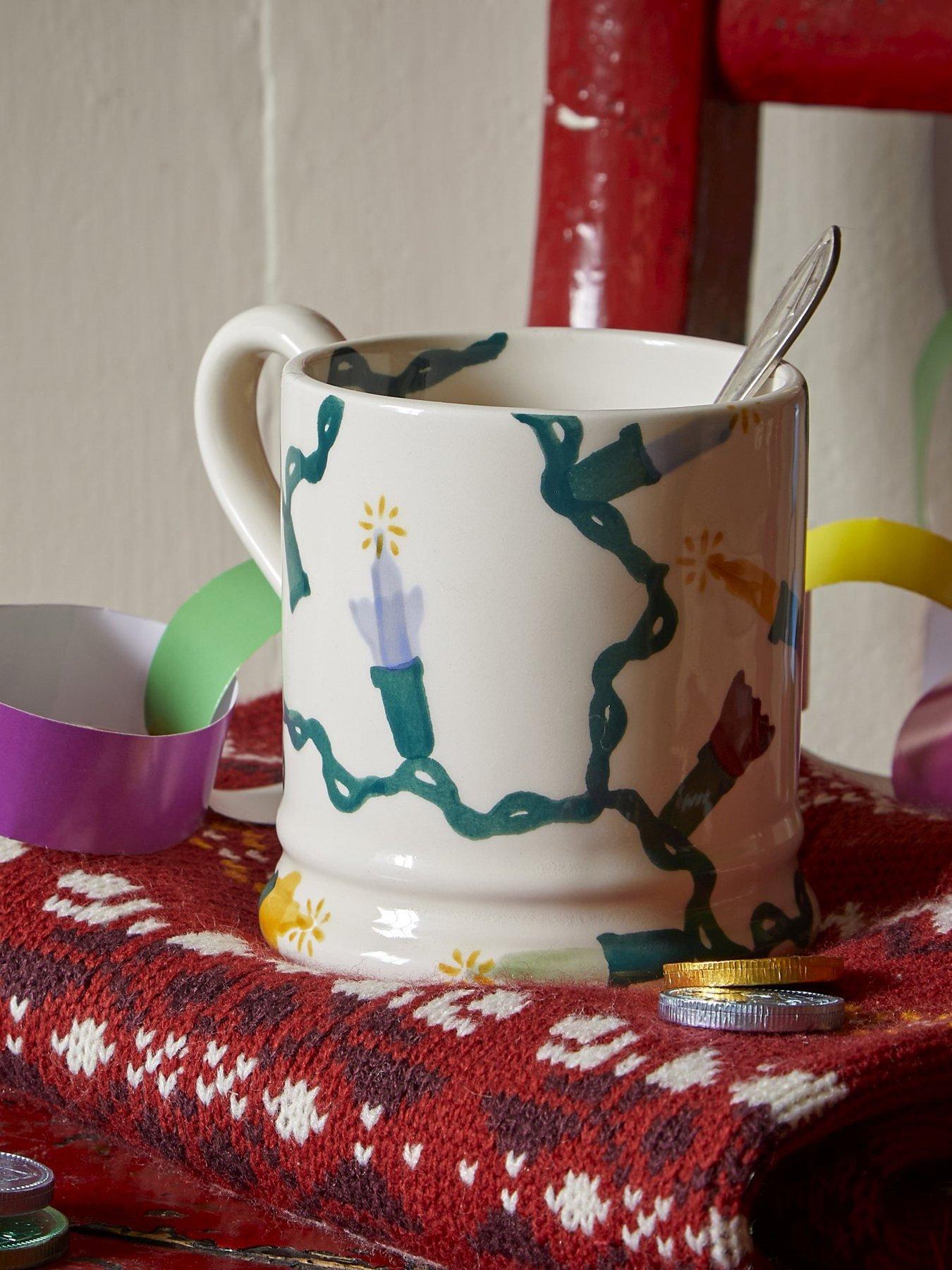 Product photograph of Emma Bridgewater Christmas Fairy Lights 1 2 Pint Mug from very.co.uk