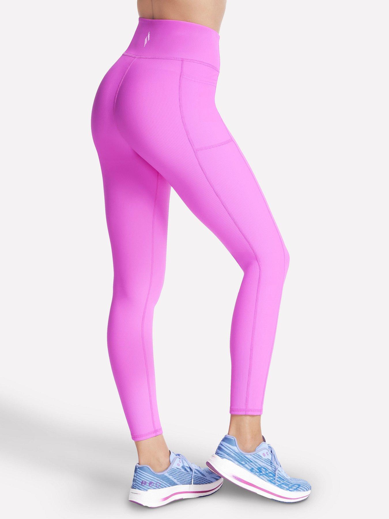 Image 3 of 3 of Skechers High Waisted Legging - Vibrant Magenta