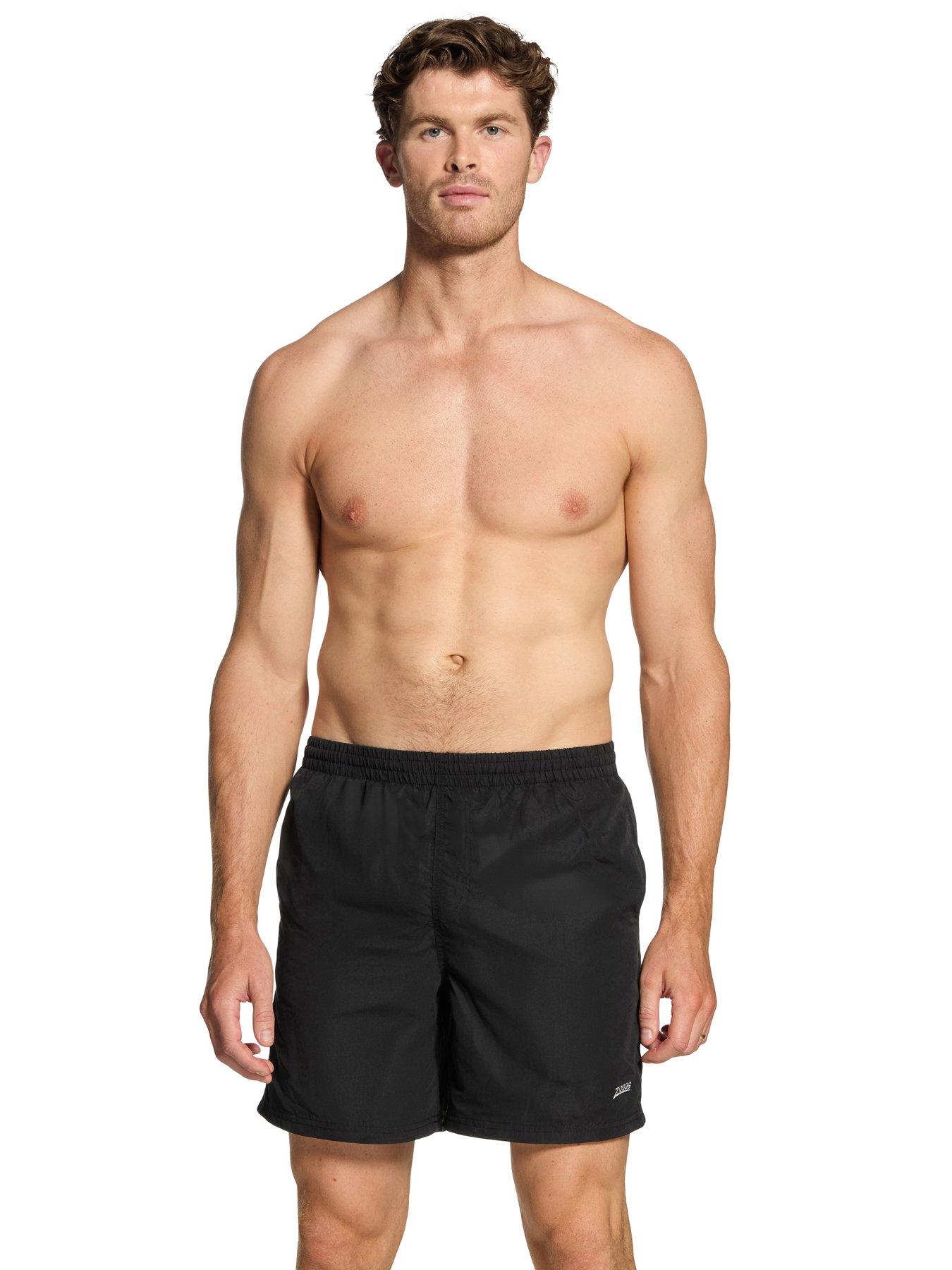 Zoggs Ecodura Penrith 17" Shorts- Black