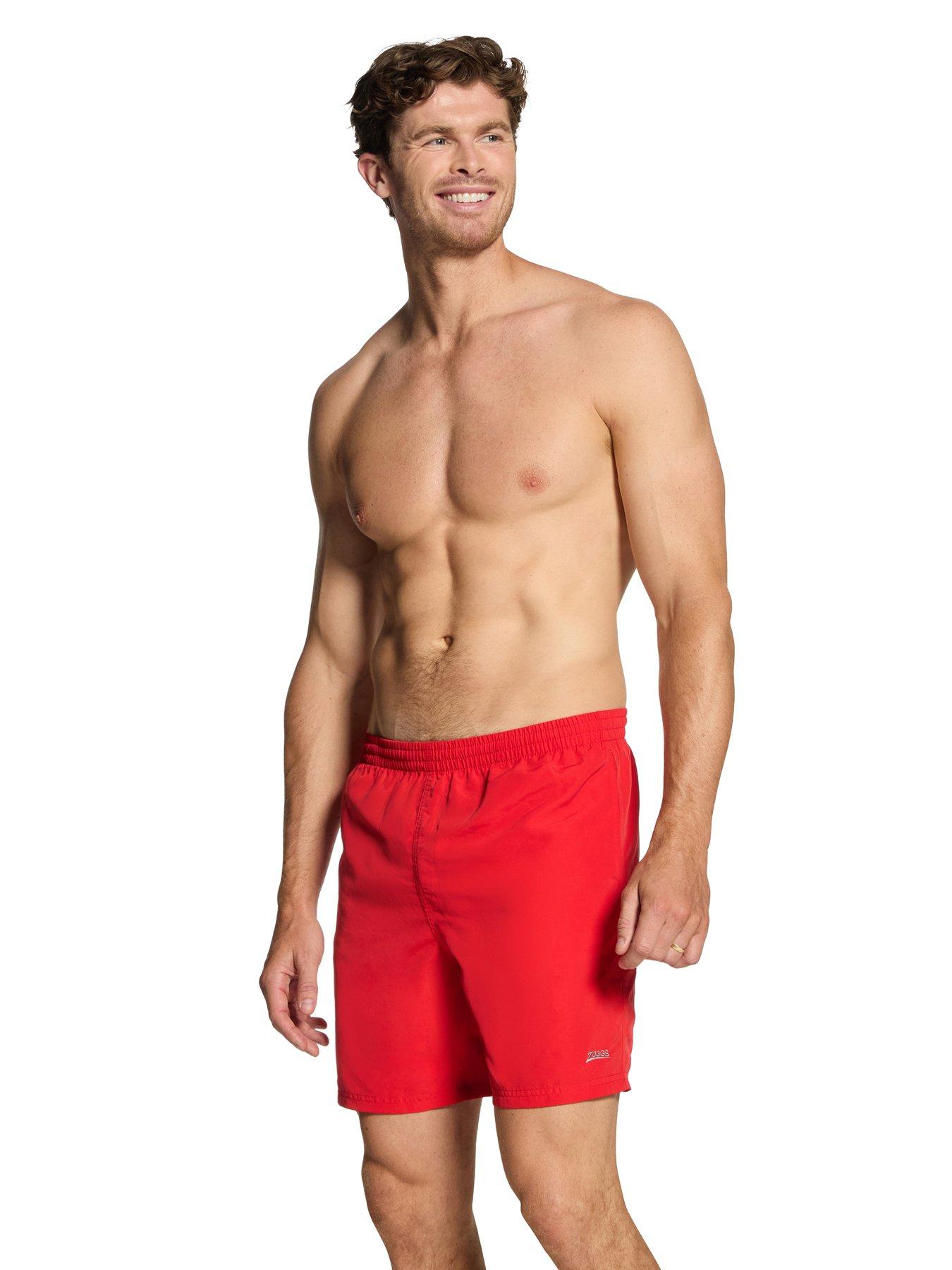 Image 2 of 5 of Zoggs Ecodura Penrith 17" Shorts- Red