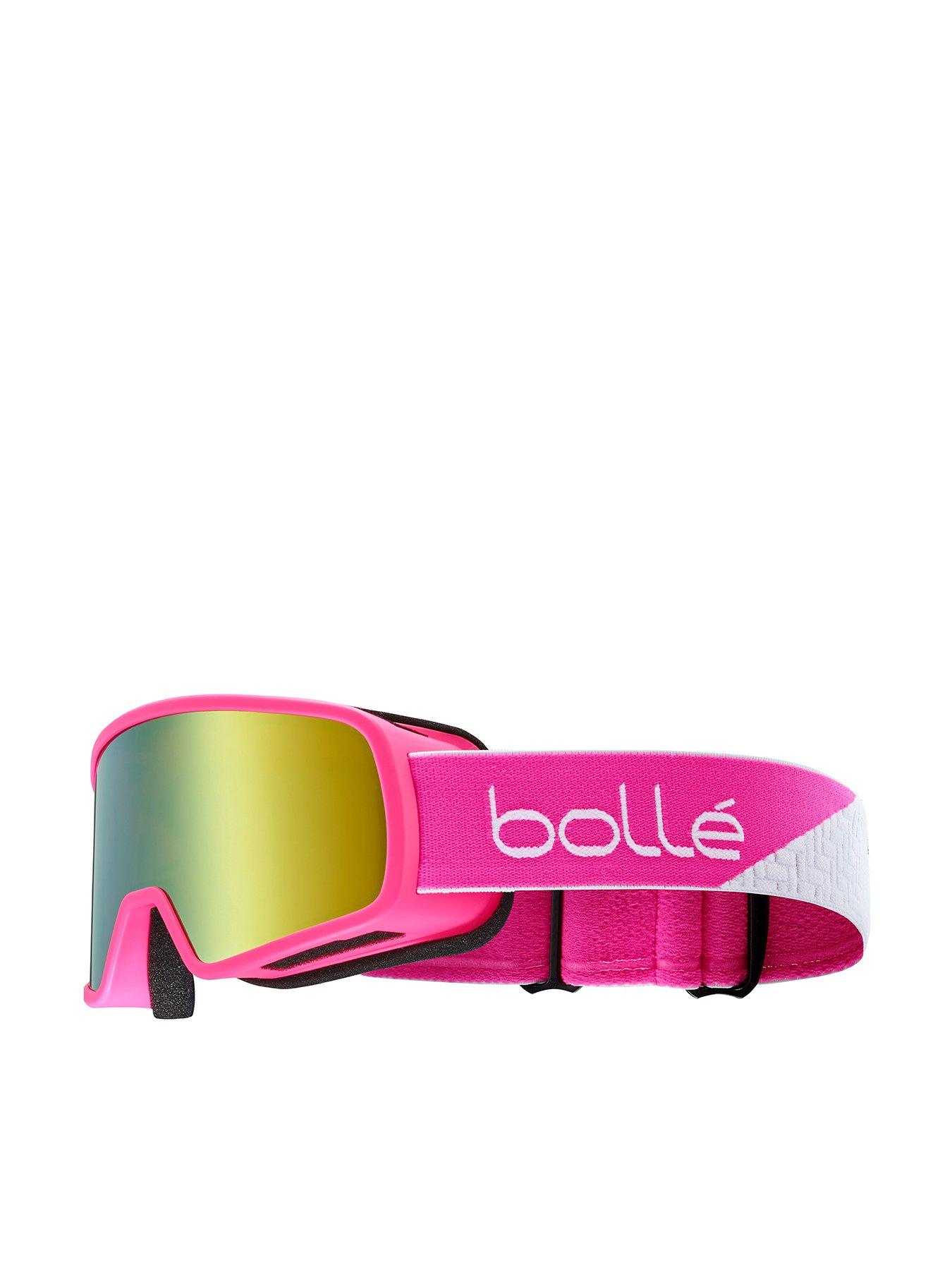 Bolle Kids' Nevada Junior Ski Goggles - Pink/Yellow