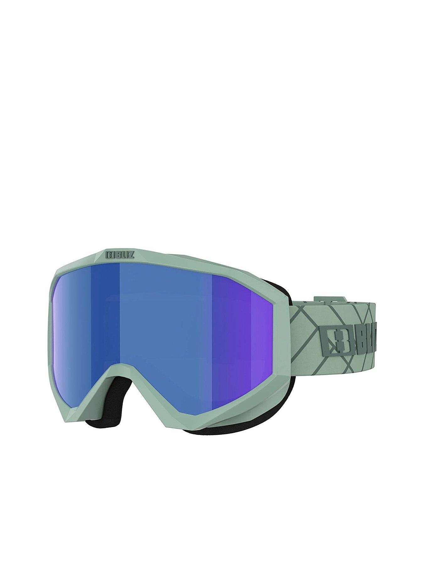 undefined Women's Liner Ski Goggles - Matte Green/Brown/Blue