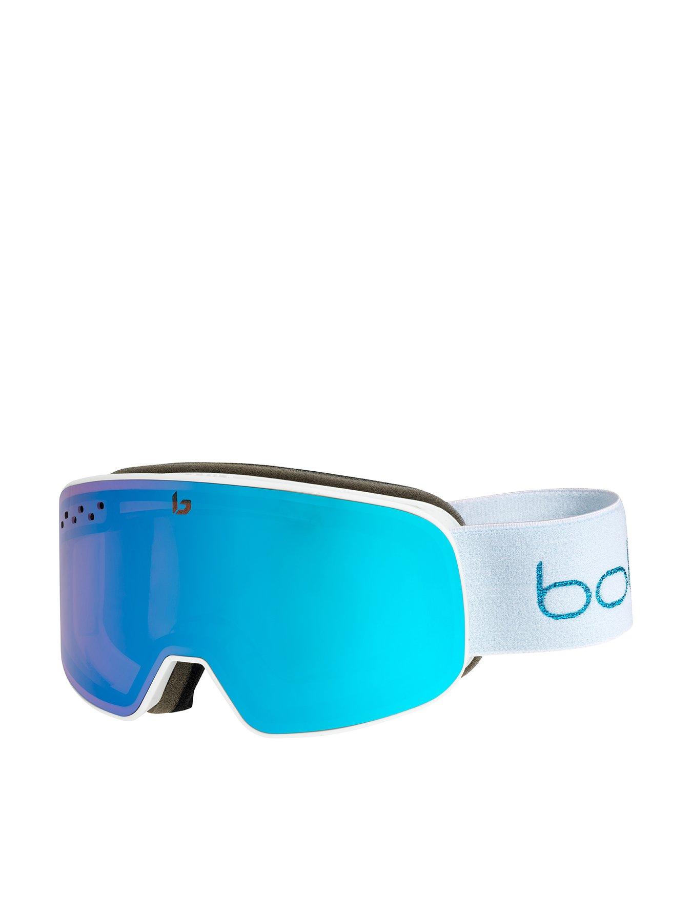 Bolle Nevada Small Ski Goggles - White/Blue