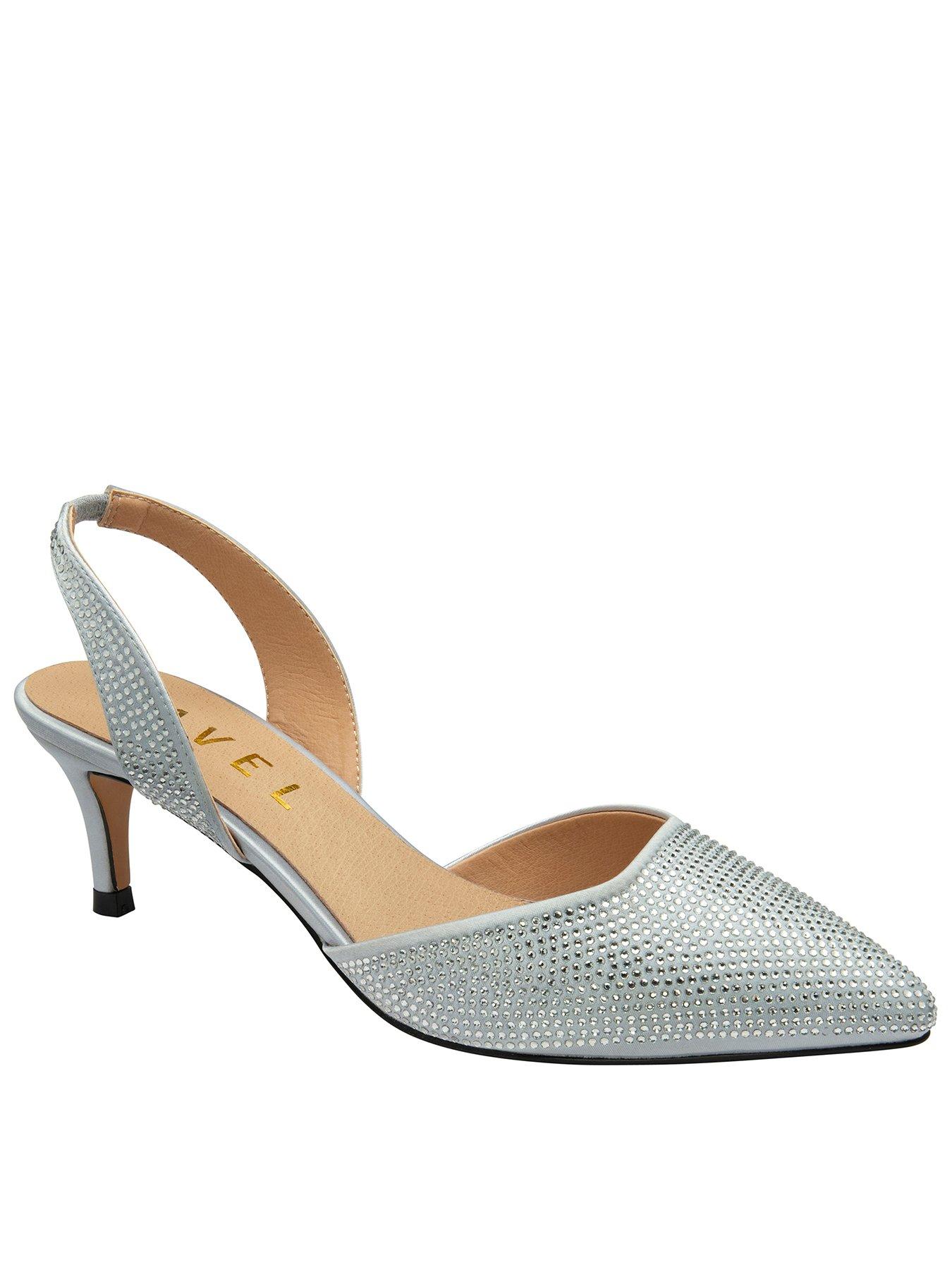 Very silver shoes top