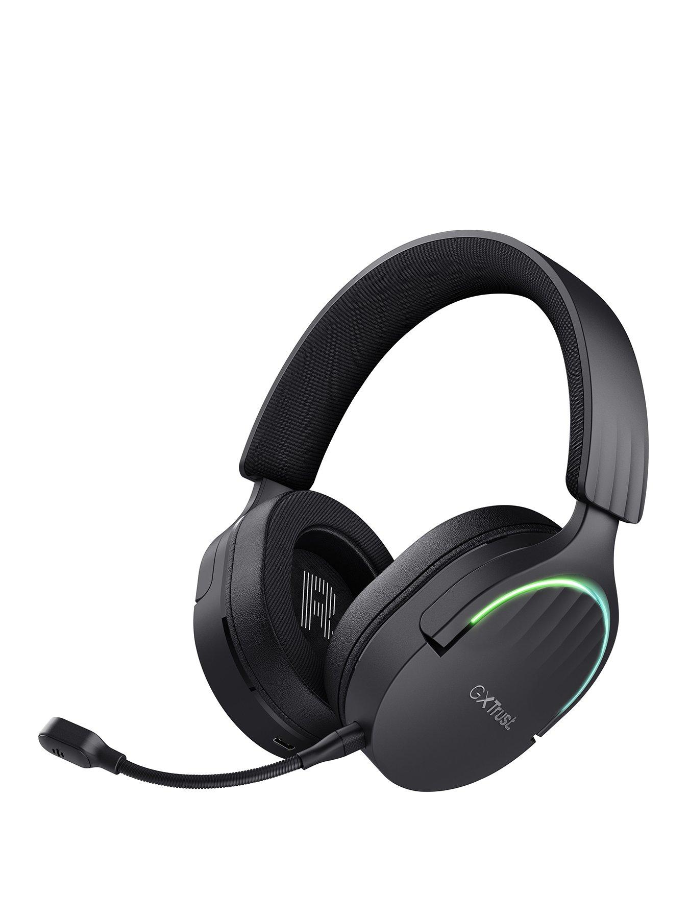 Image 1 of 8 of Trust GXT 491 Fayzo Dual Wireless Gaming Headset for PS4/5, Nintendo Switch, PC, Laptop, Smartphone