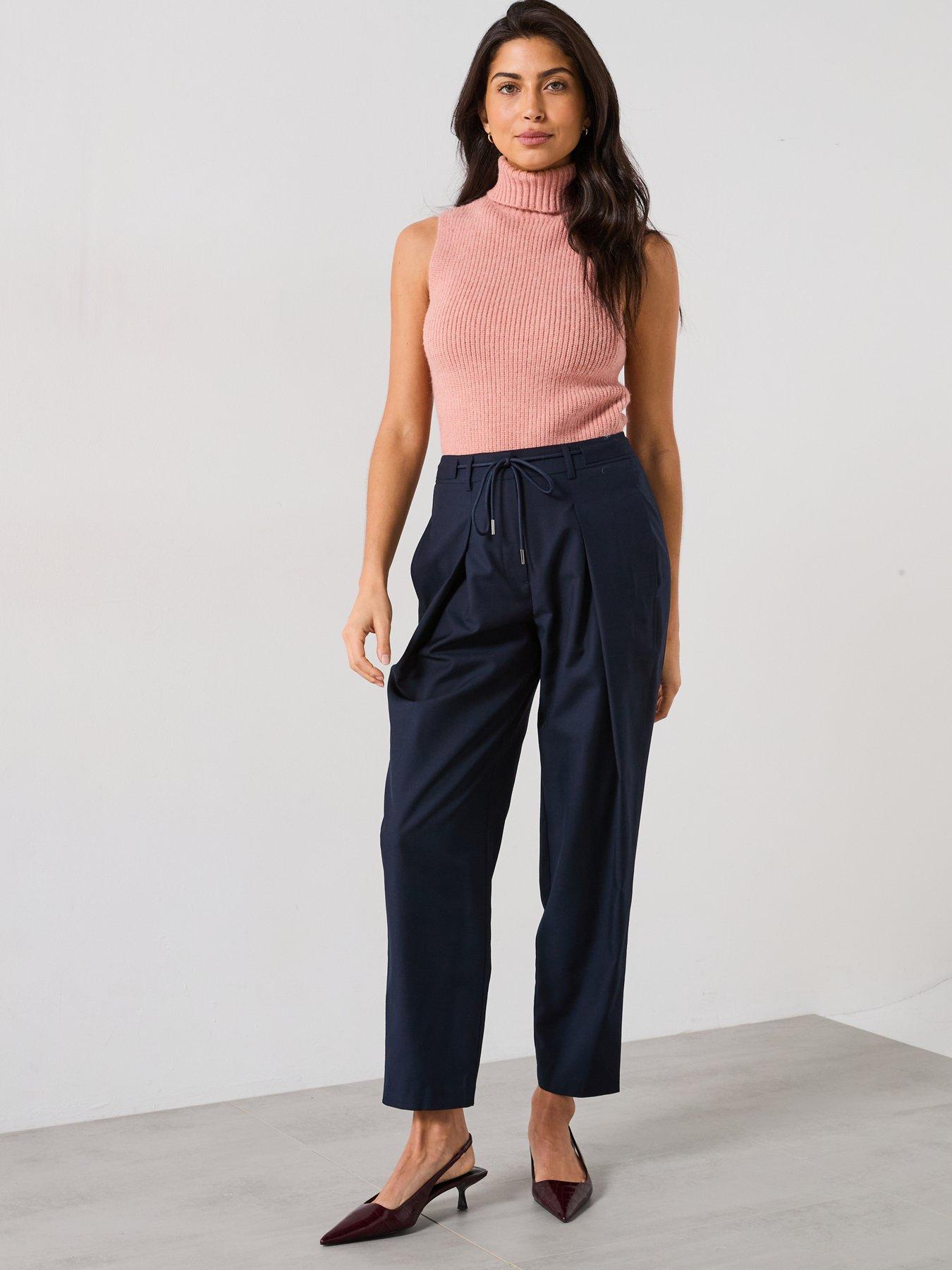 Image 5 of 6 of V by Very Knitted Roll Neck Tank Top - Pink
