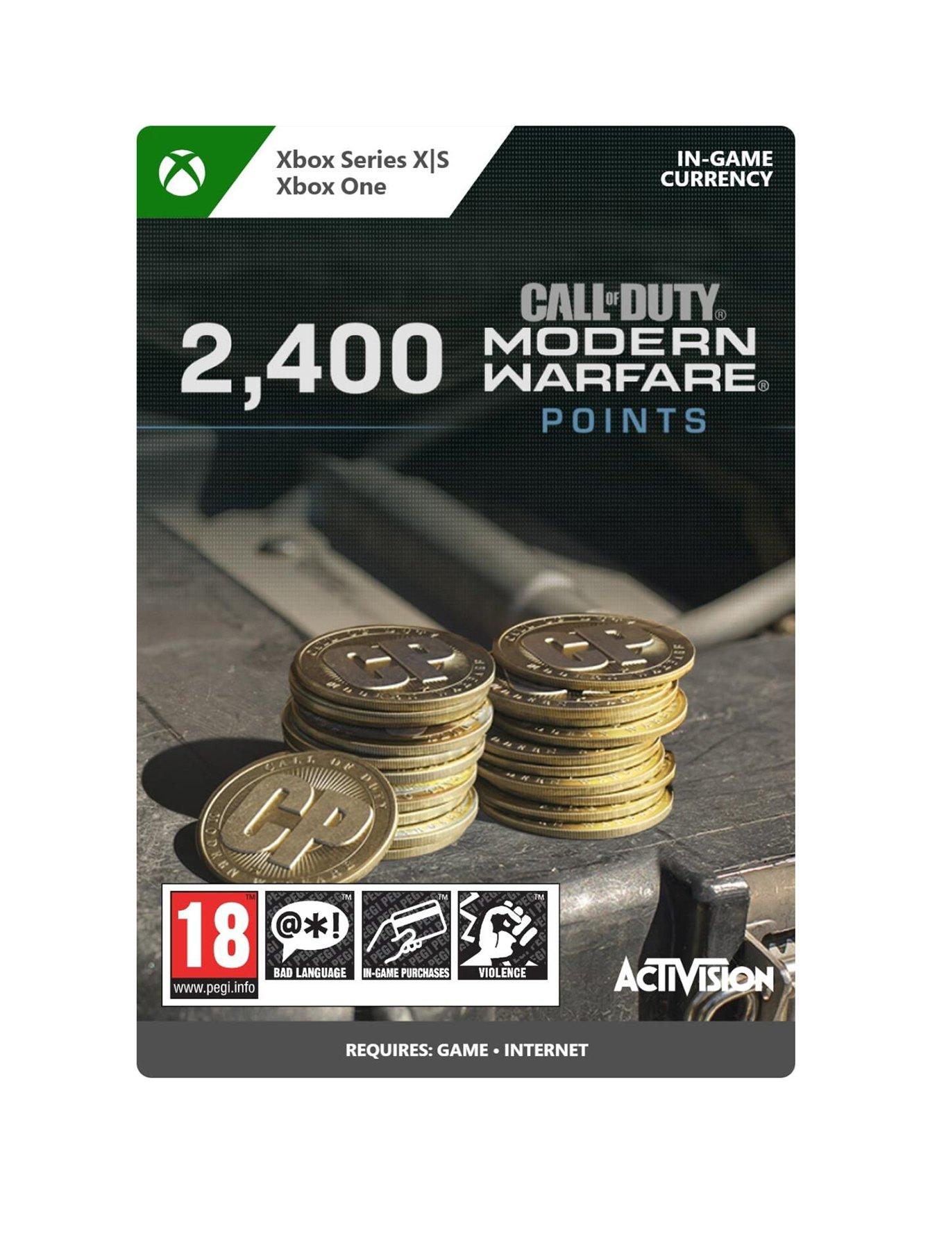 Xbox Call of Duty: Modern Warfare Points - 2,400 Points (Digital Download)