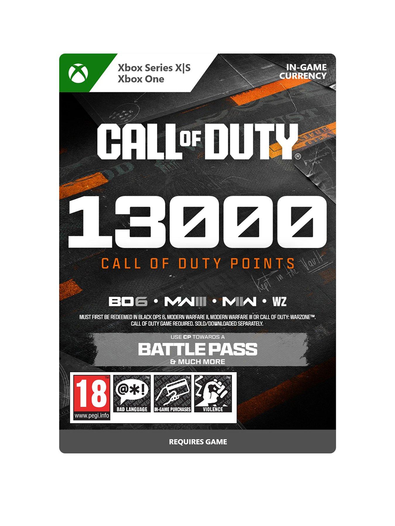 Xbox Call of Duty Points - 13,000 Points (Digital Download)