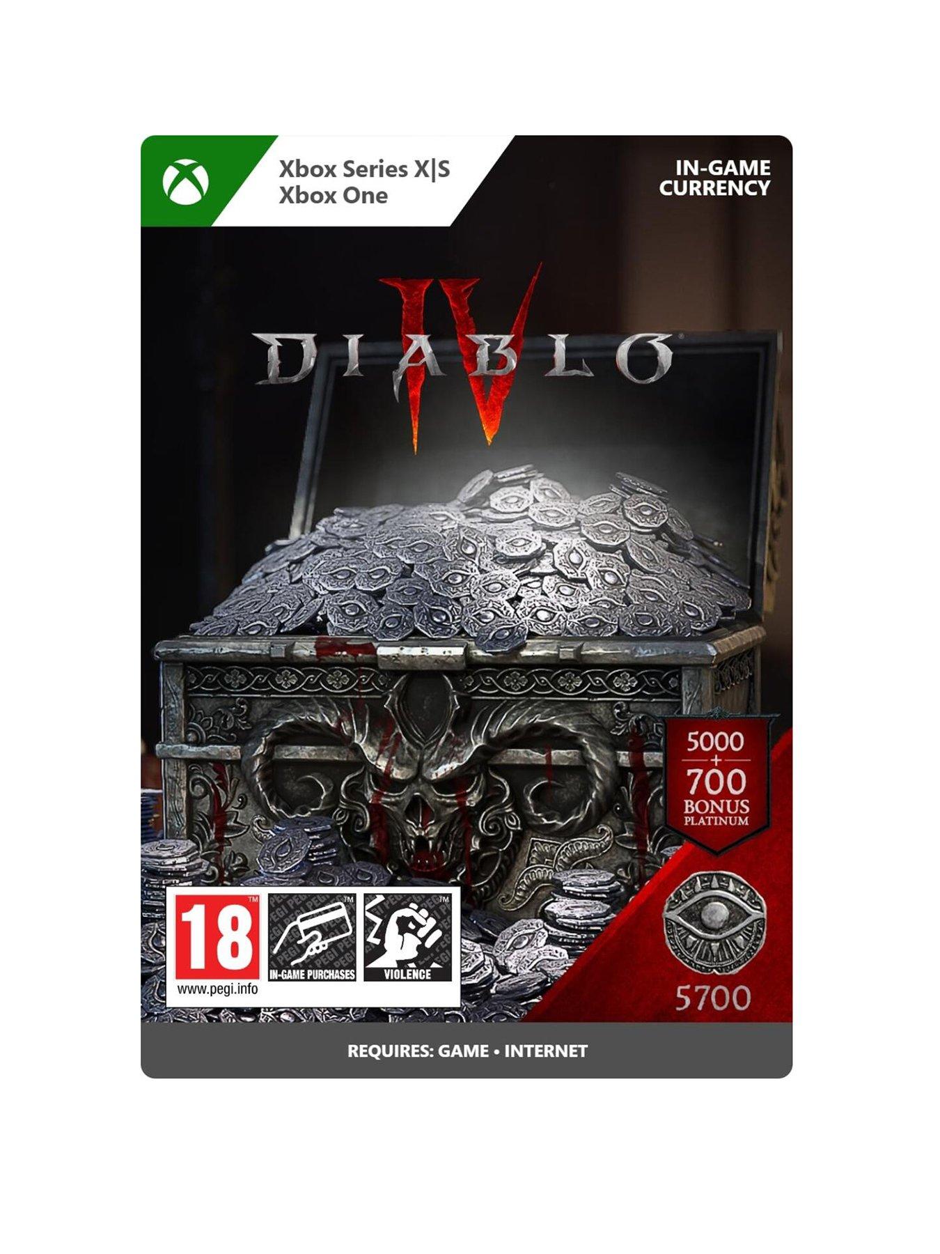 Xbox Diablo IV - 5700 Platinum (Digital Download)