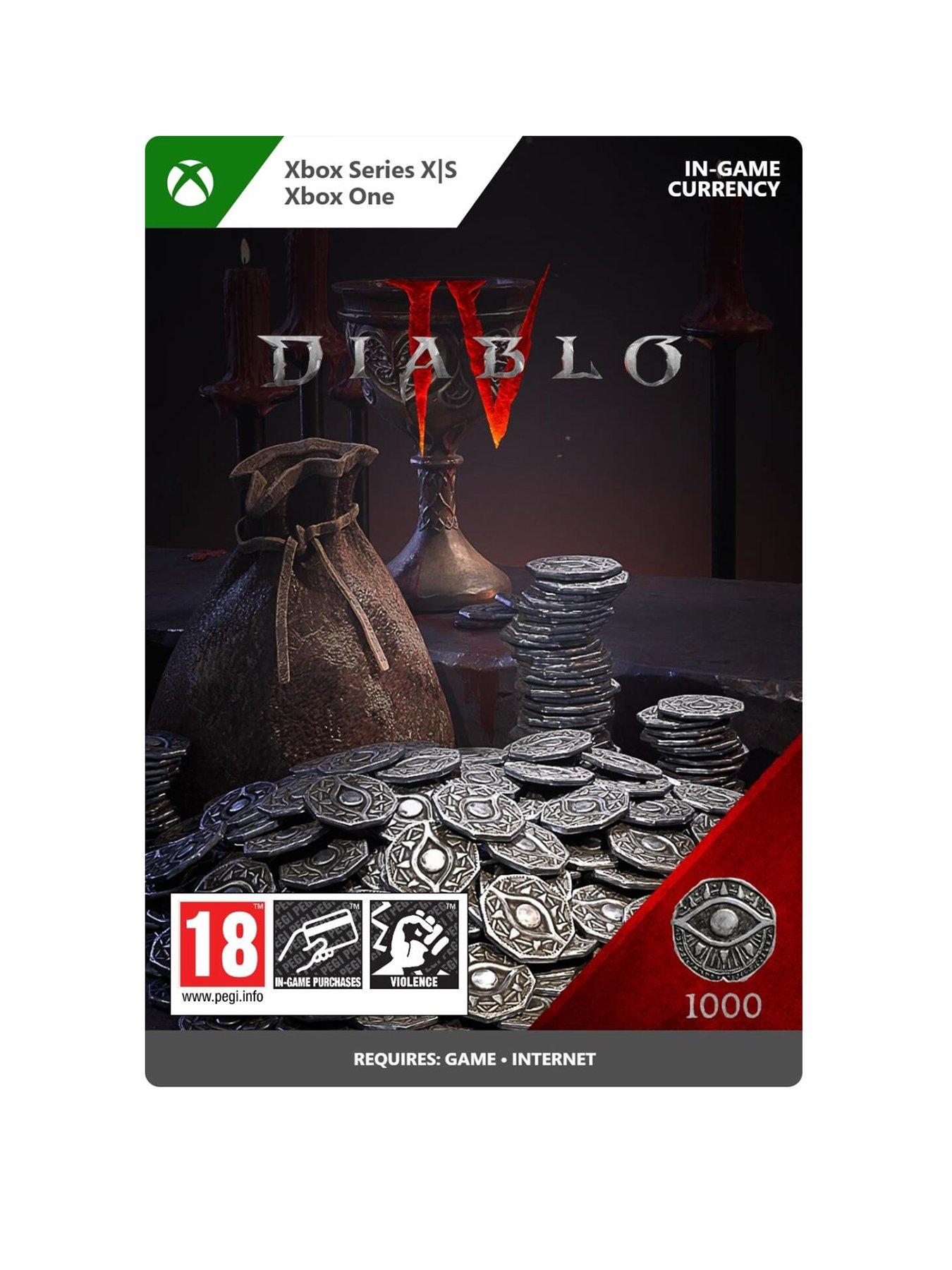 Xbox Diablo IV - 1000 Platinum (Digital Download)