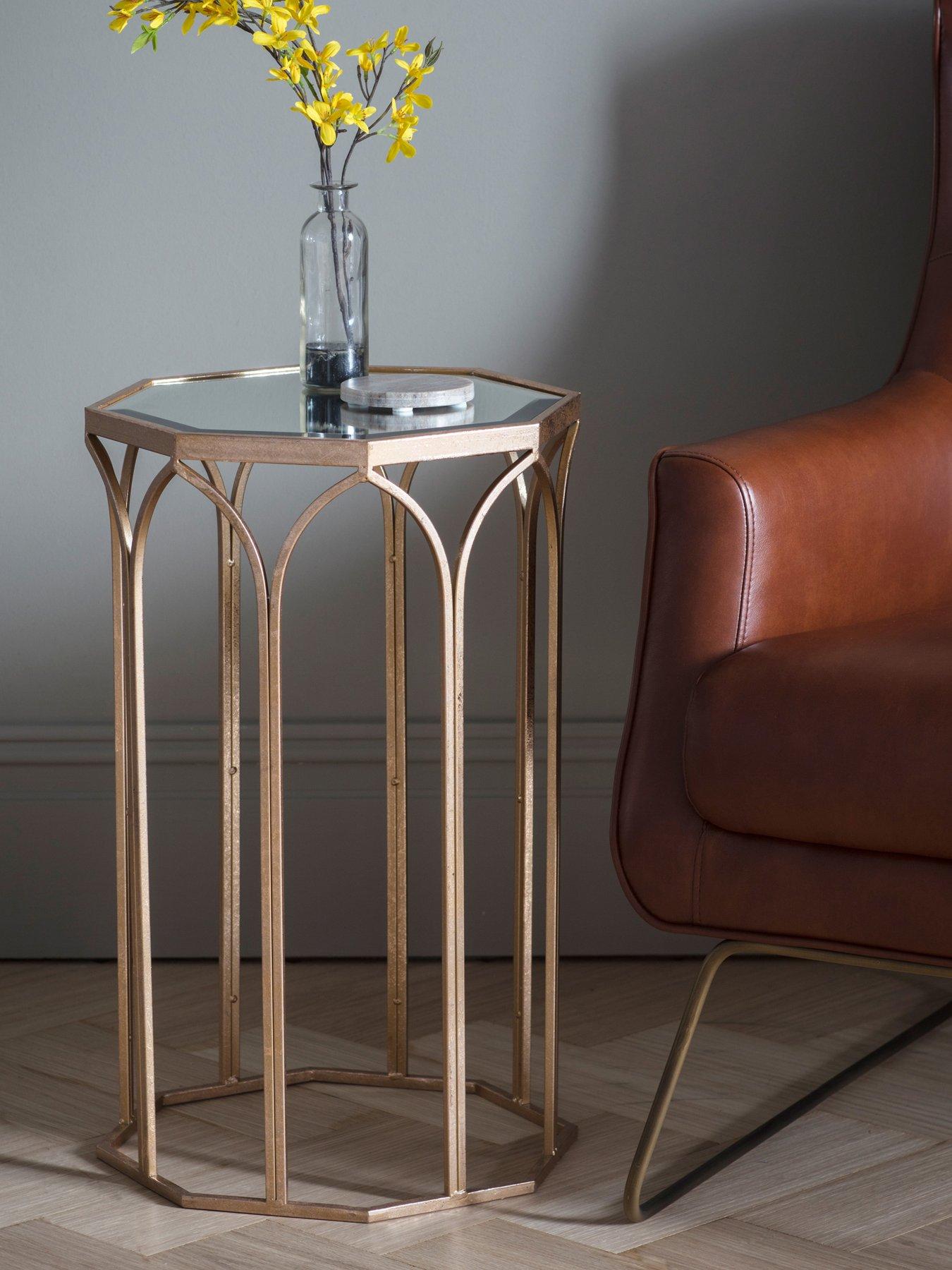 Product photograph of Gallery Sebou Side Table from very.co.uk