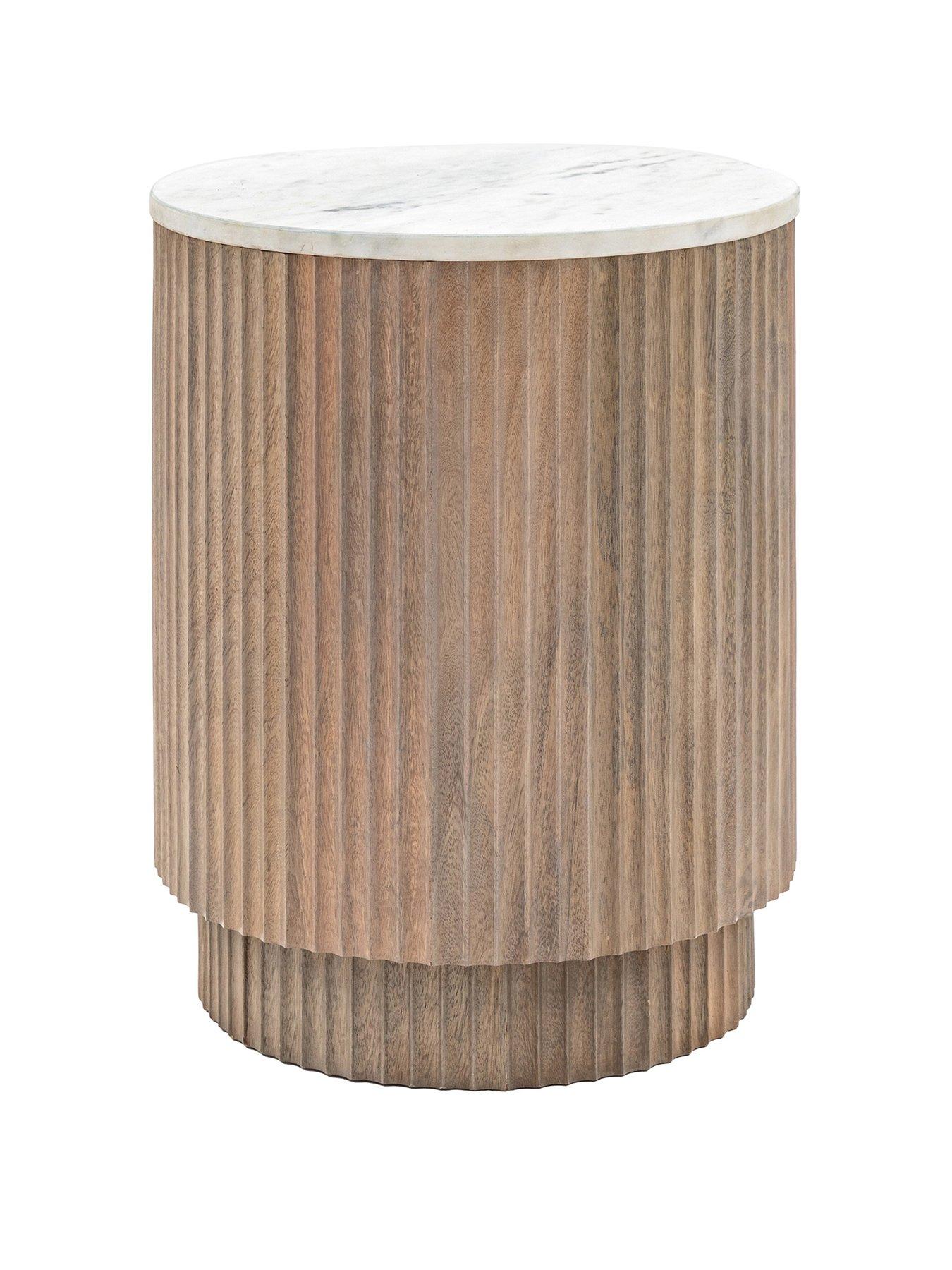 Product photograph of Gallery Amur Side Table from very.co.uk