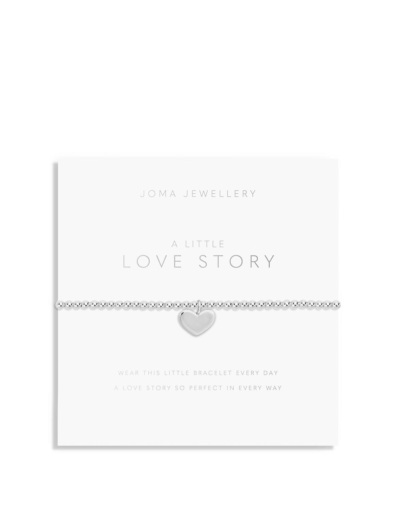 Product photograph of Joma Jewellery A Little Love Story Bracelet from very.co.uk