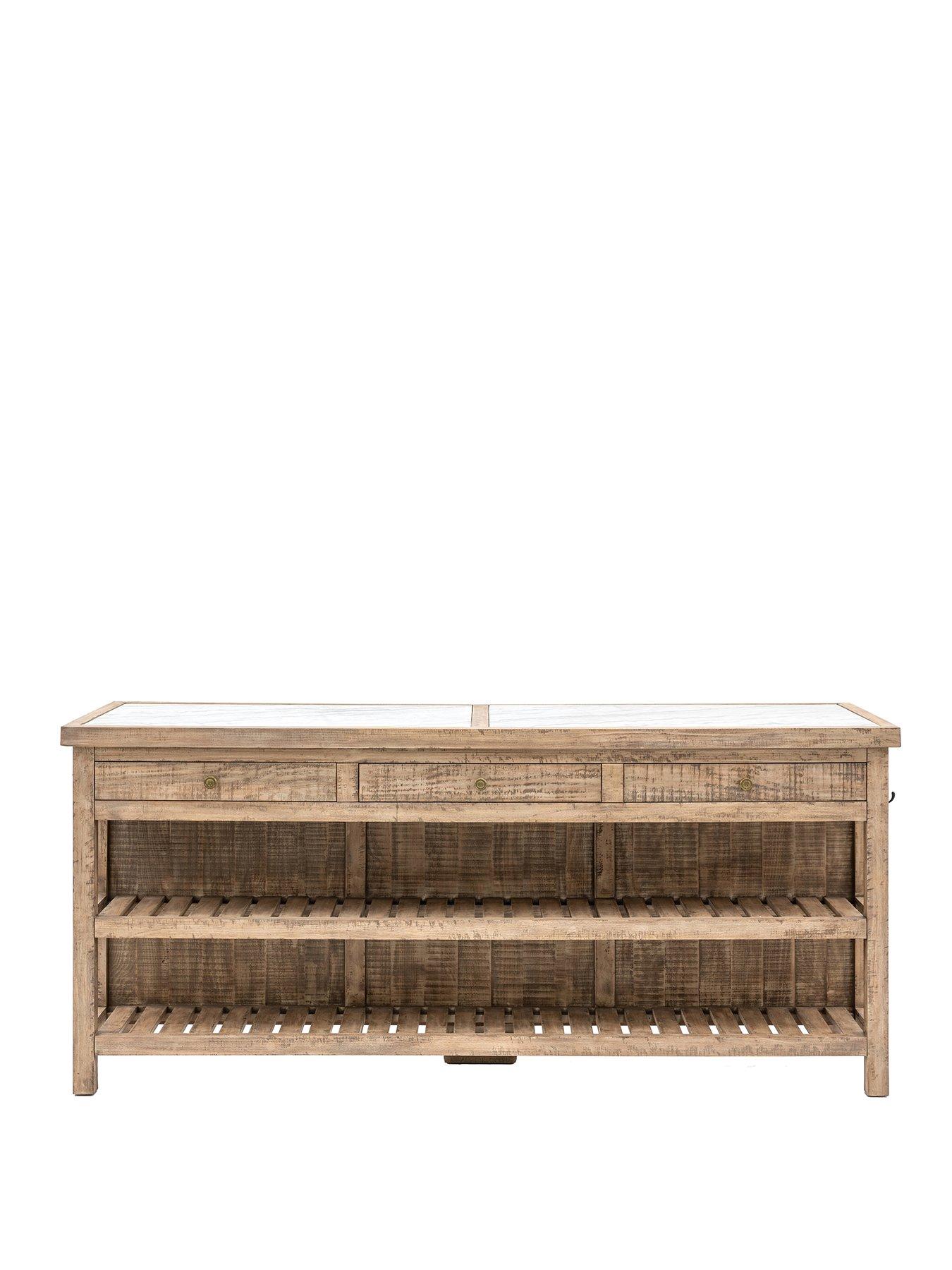 Image 2 of 7 of Gallery Direct Luan Kitchen Island