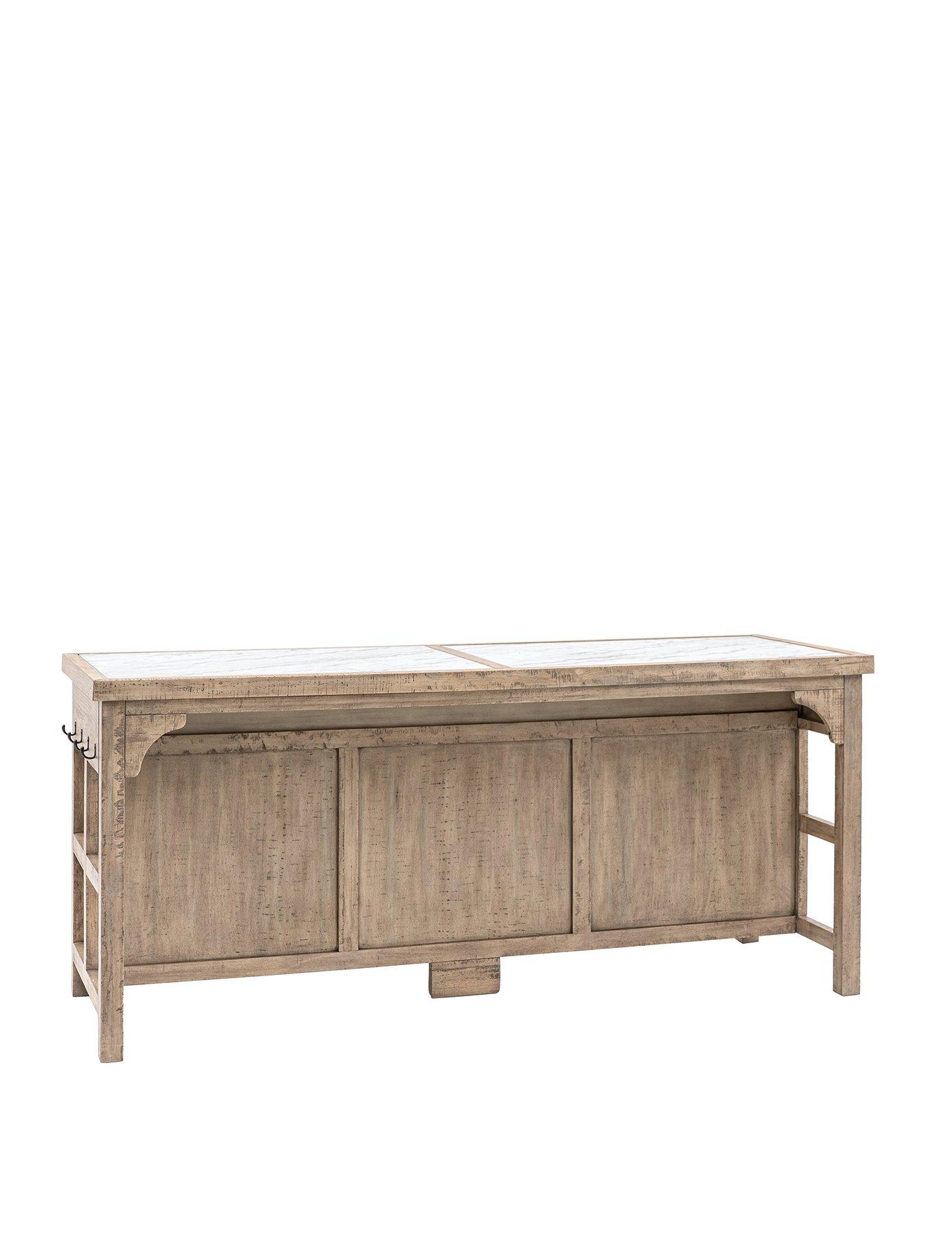 Image 3 of 7 of Gallery Direct Luan Kitchen Island