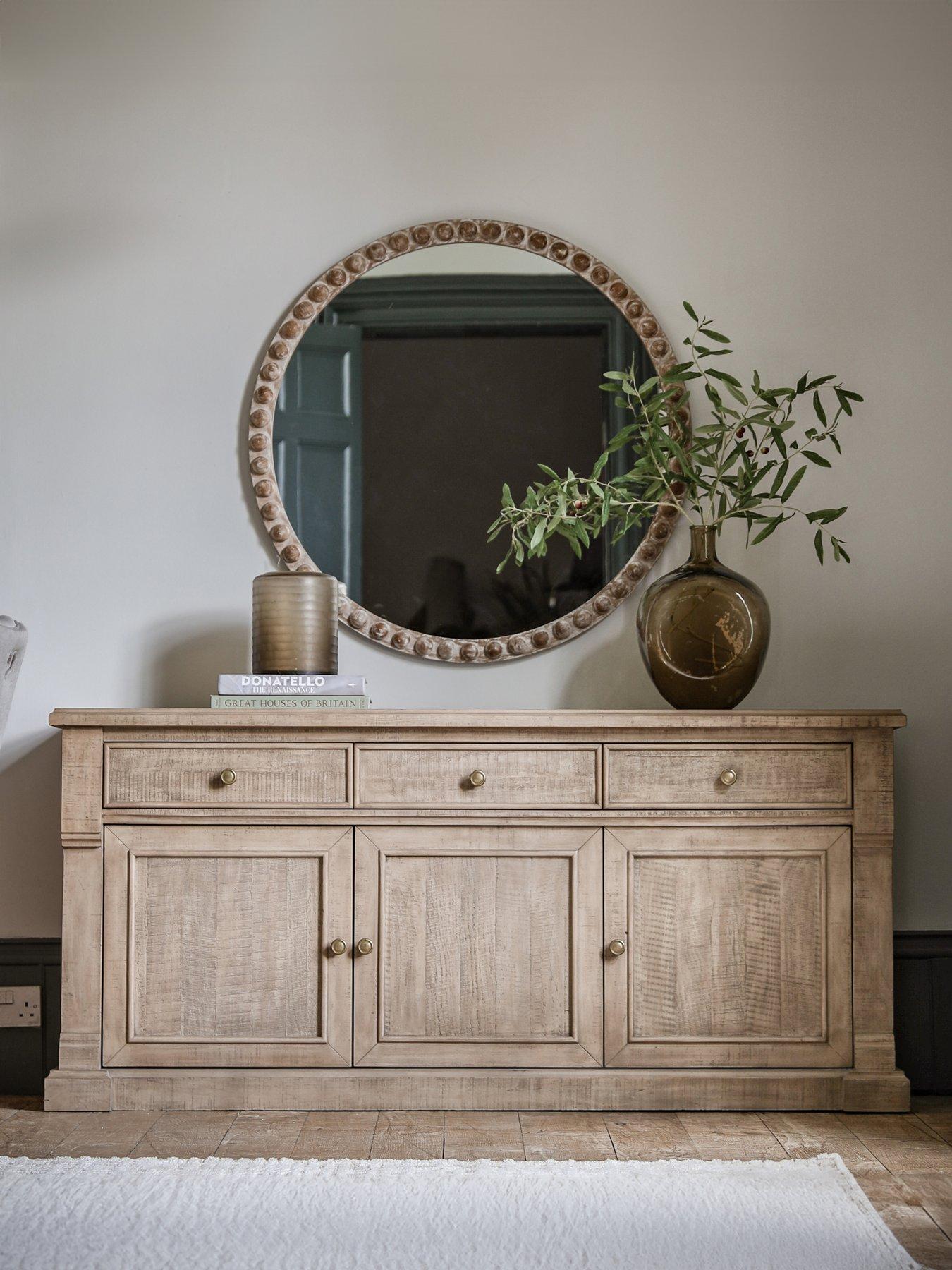 Gallery Direct Luan 3 Door 3 Drawer Sideboard