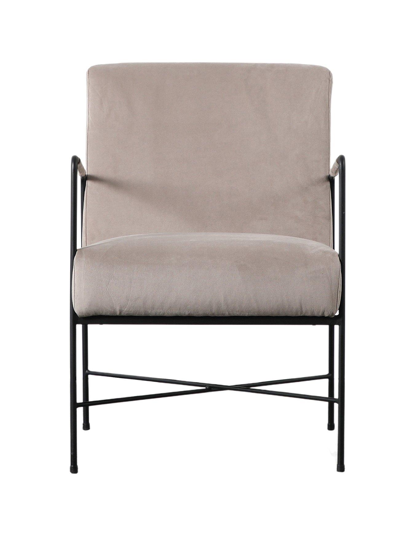 Image 2 of 4 of Gallery Direct Lewes Chair - Grey
