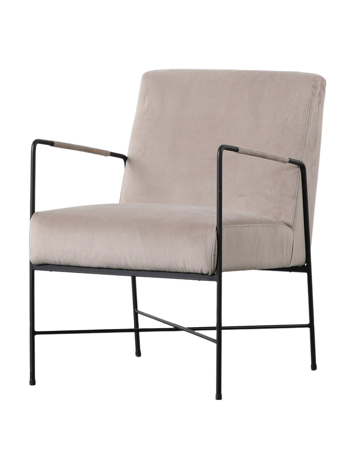 Image 3 of 4 of Gallery Direct Lewes Chair - Grey