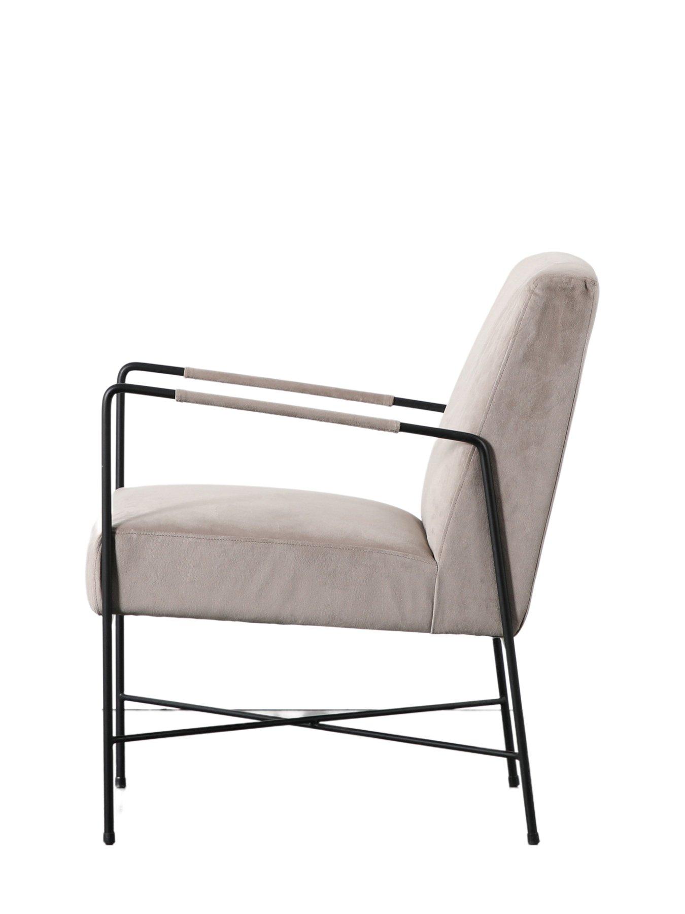 Image 4 of 4 of Gallery Direct Lewes Chair - Grey