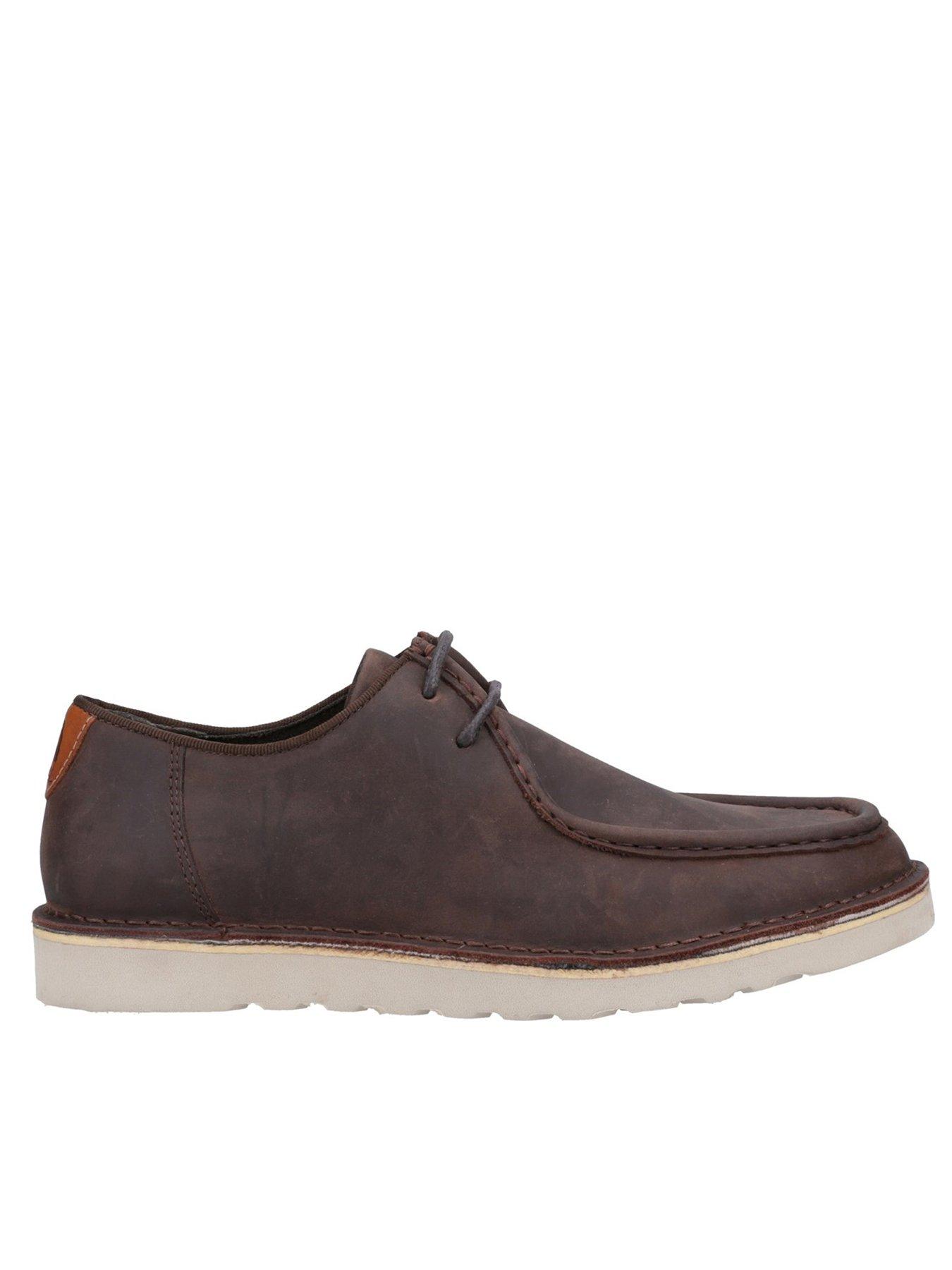 Otis Leather Lace Up Shoes Brown