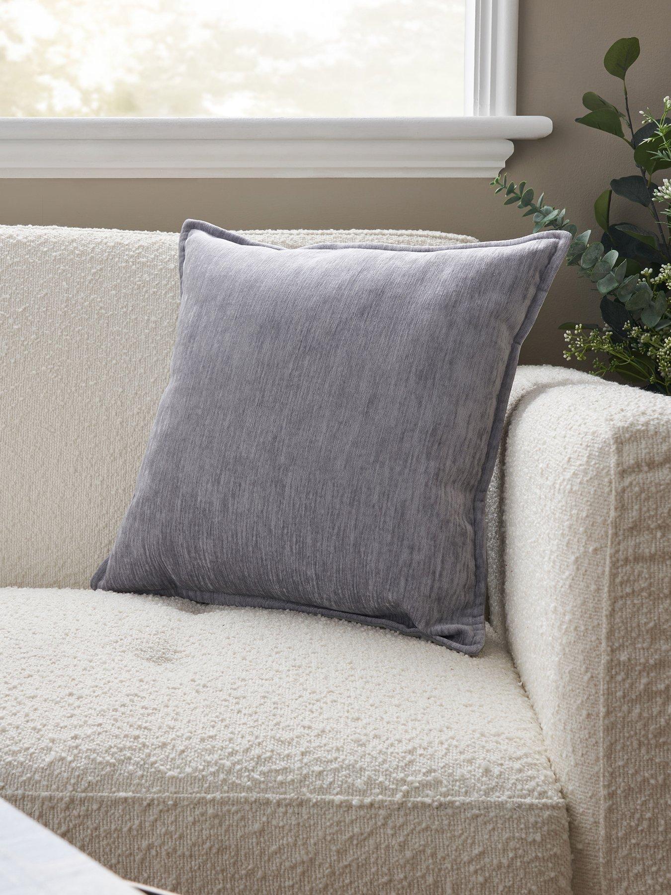 Very Home Distressed Chenille Cushion 45 X 45cm