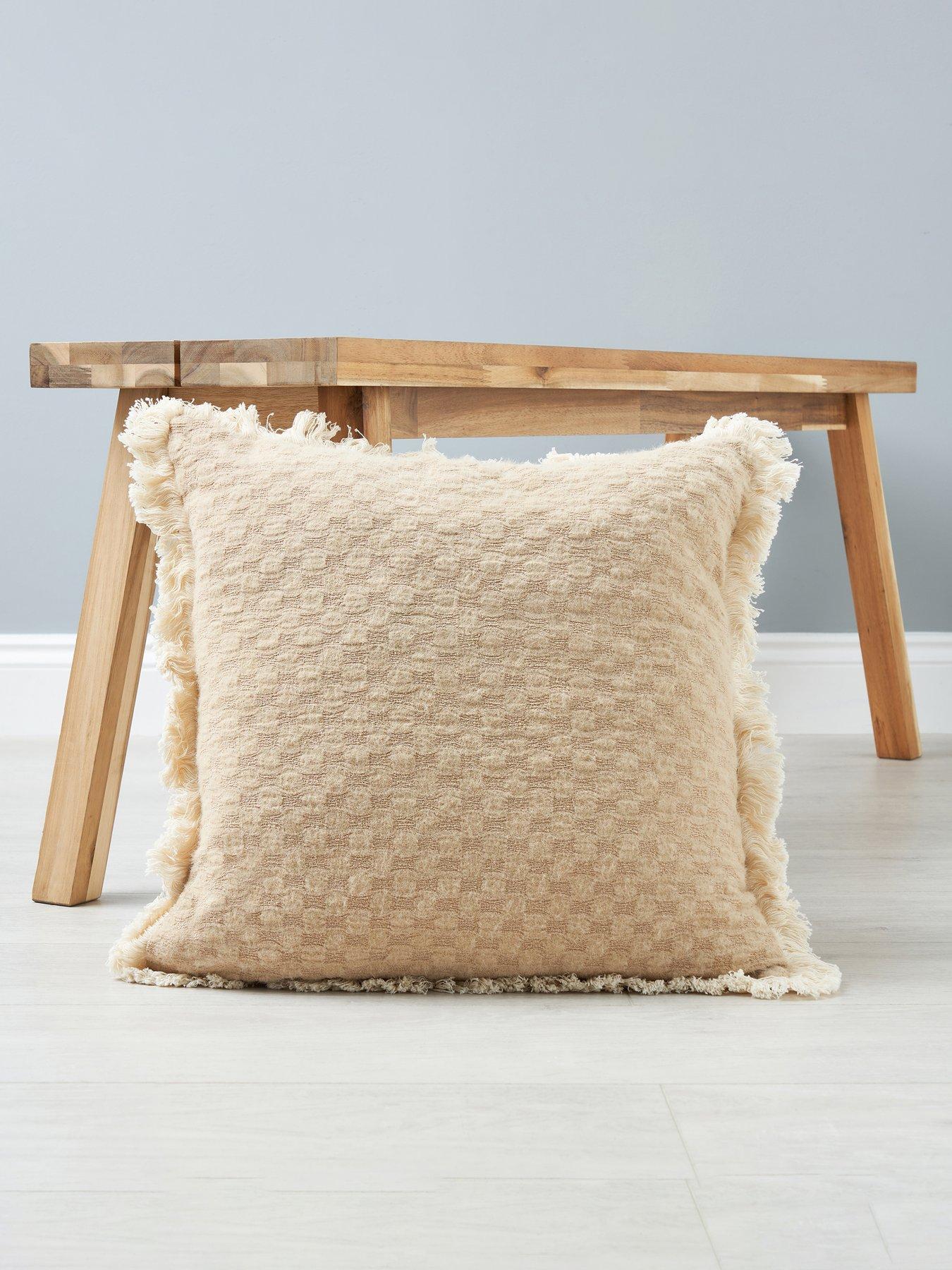 undefined Small Checkerboard Cushion