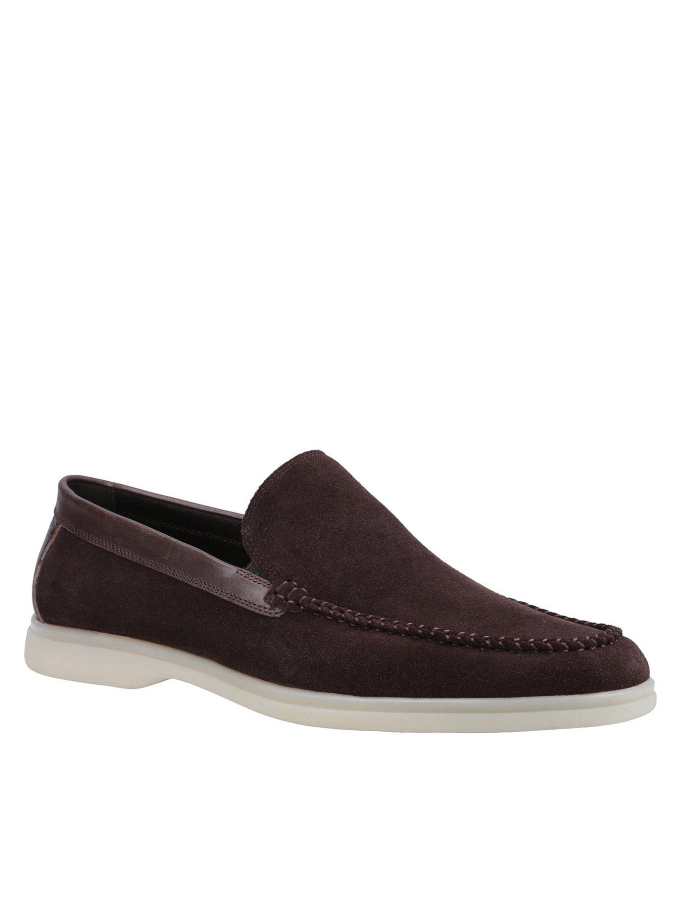 Image 2 of 4 of Hush Puppies Leon Slip On Loafers - Brown
