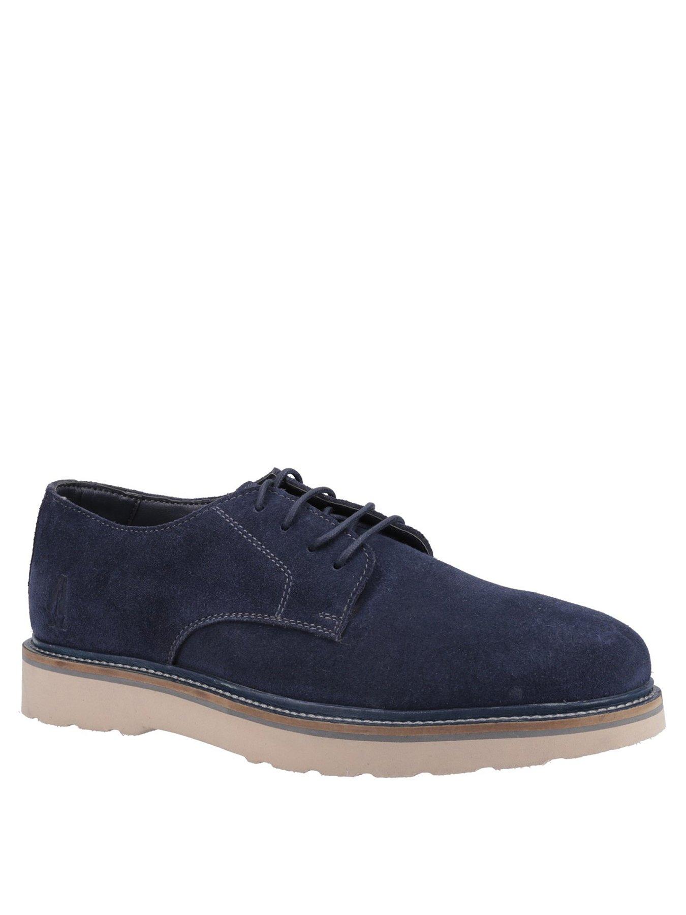 Maxwell Suede Derby Shoes Navy