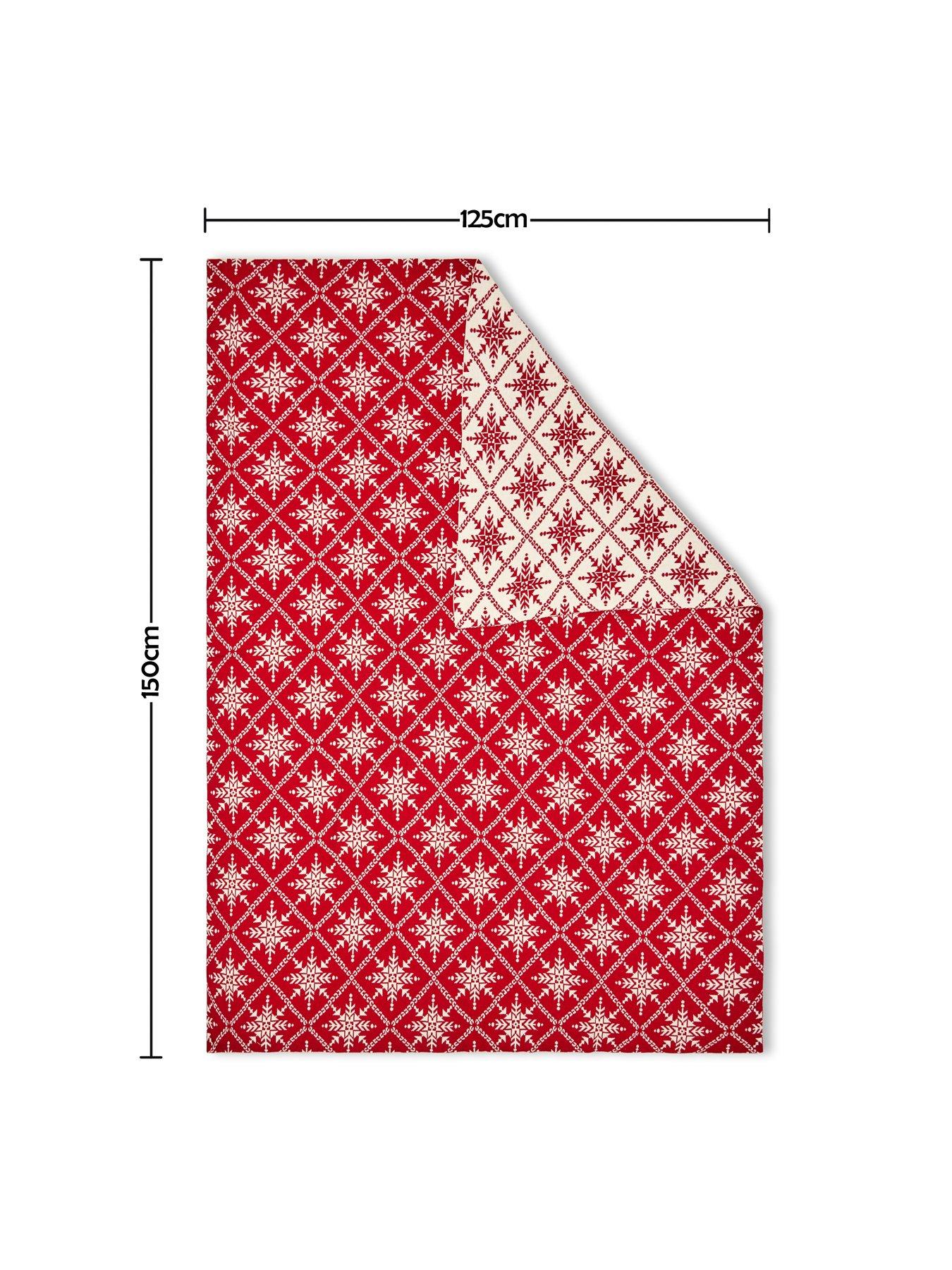 Image 5 of 7 of Very Home Traditional Star Christmas Throw