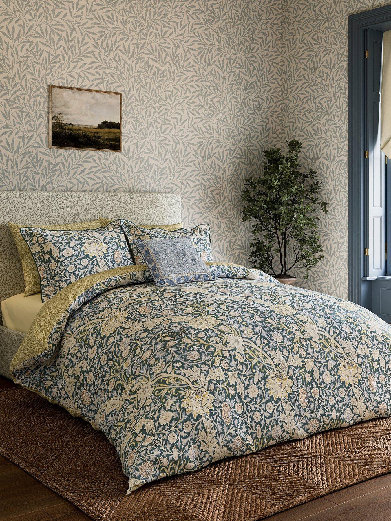 Product photograph of Morris Co Trent River Wandle Duvet Cover Set from very.co.uk