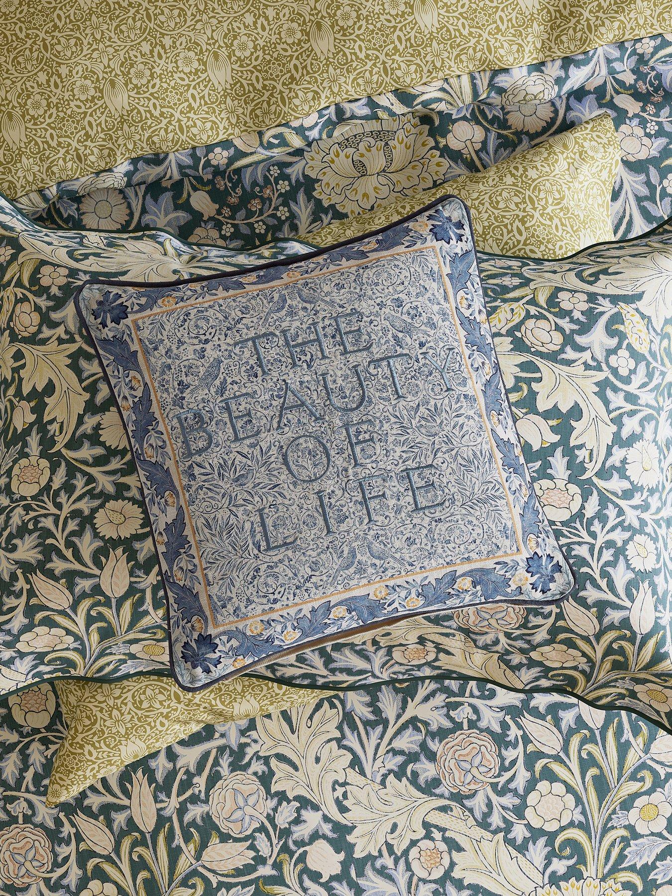 Image 4 of 6 of Morris & Co Trent Cushion -&nbsp;River Wandle
