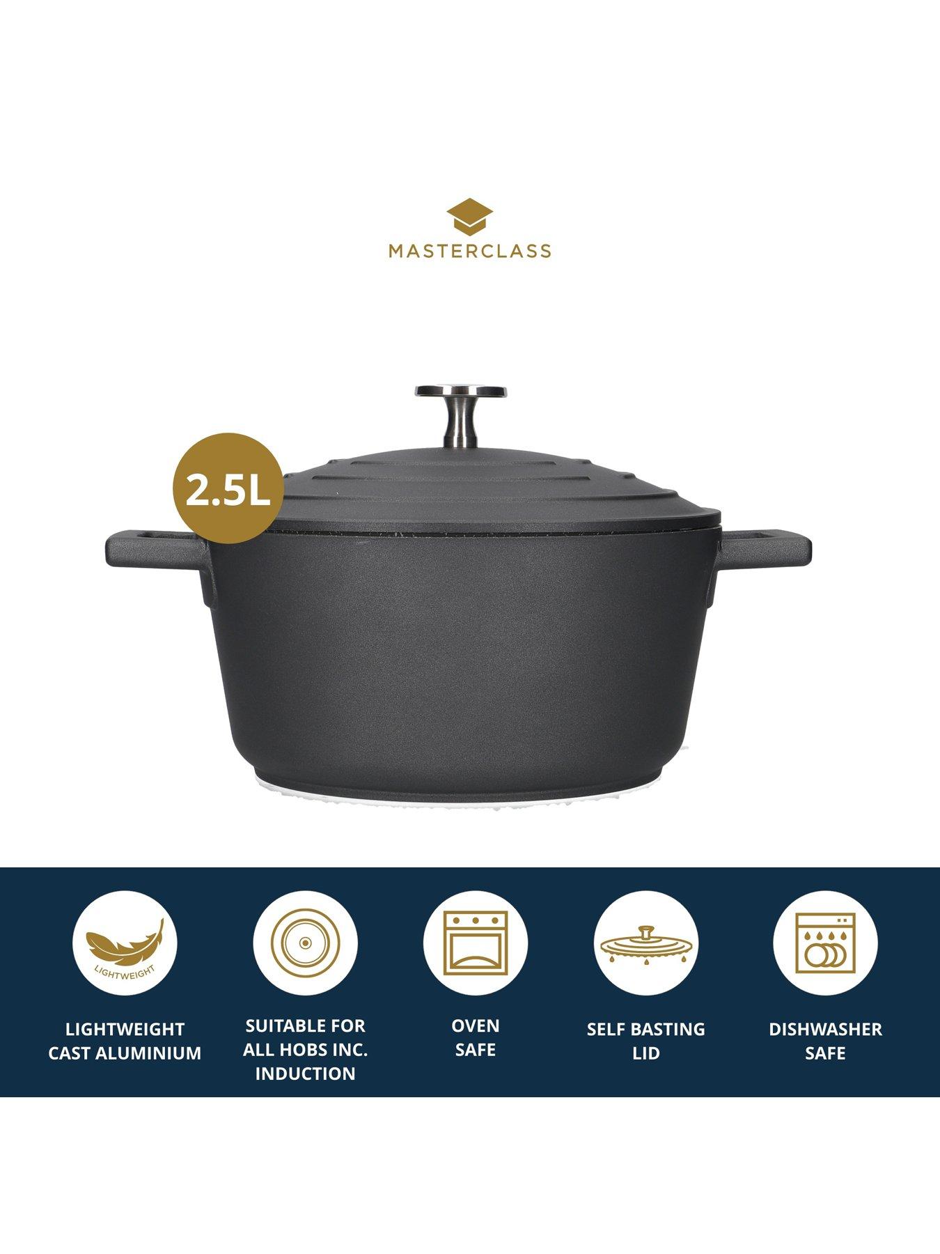 Image 6 of 7 of MasterClass Cast Aluminium 2.5-Litre Casserole Dish
