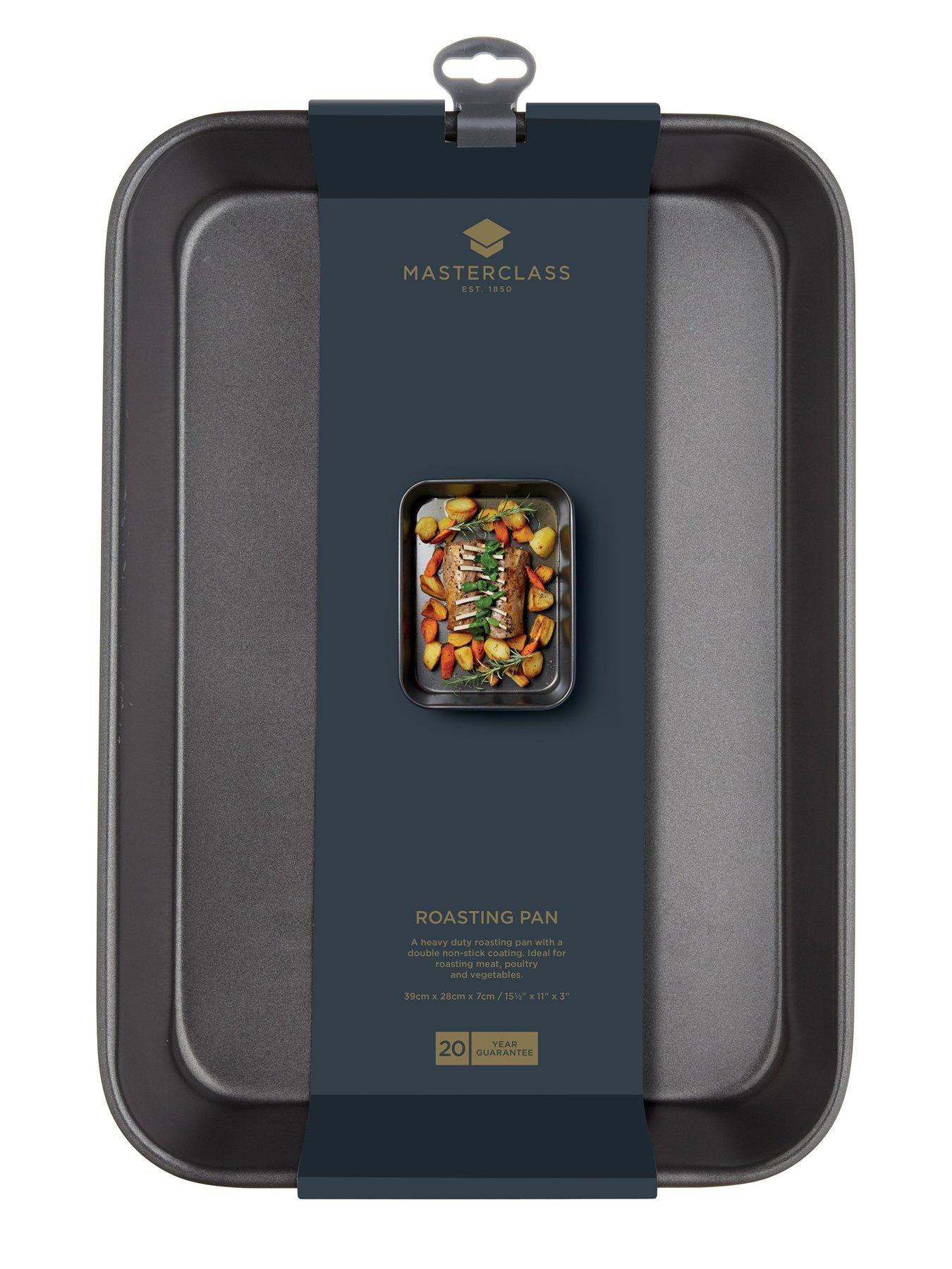 Image 4 of 7 of MasterClass Non-stick Large Roasting Pan, Non-stick Baking Tray, Non-stick Twelve Hole Deep Baking Pan, Non-stick Bake Pan Square, Non-stick Loaf Pan