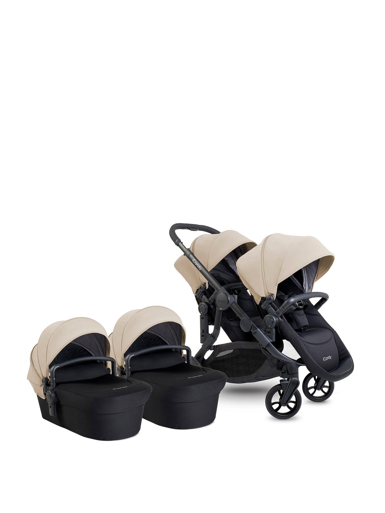 Image 1 of 8 of iCandy Orange 4 Twin Complete - Latte/Black