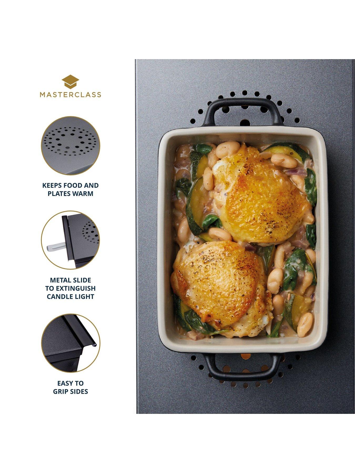 Image 3 of 7 of MasterClass Triple Tea Light Food Warmer