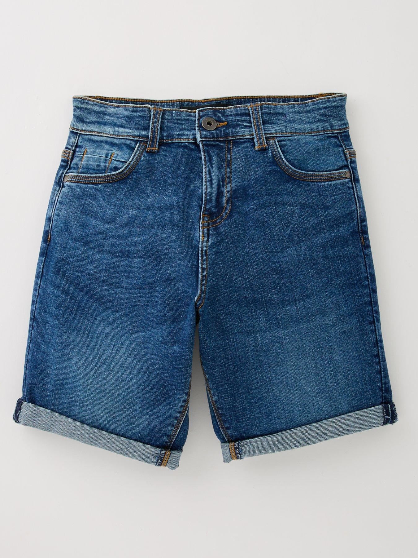 undefined Boys Denim Short - Light Wash