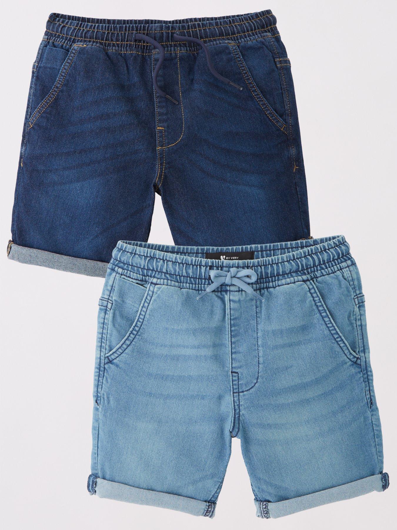 Image 1 of 4 of V by Very Boys 2 Pack Denim Shorts