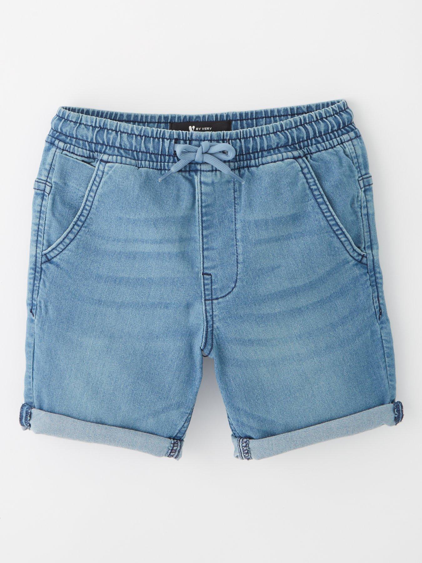 Image 2 of 4 of V by Very Boys 2 Pack Denim Shorts