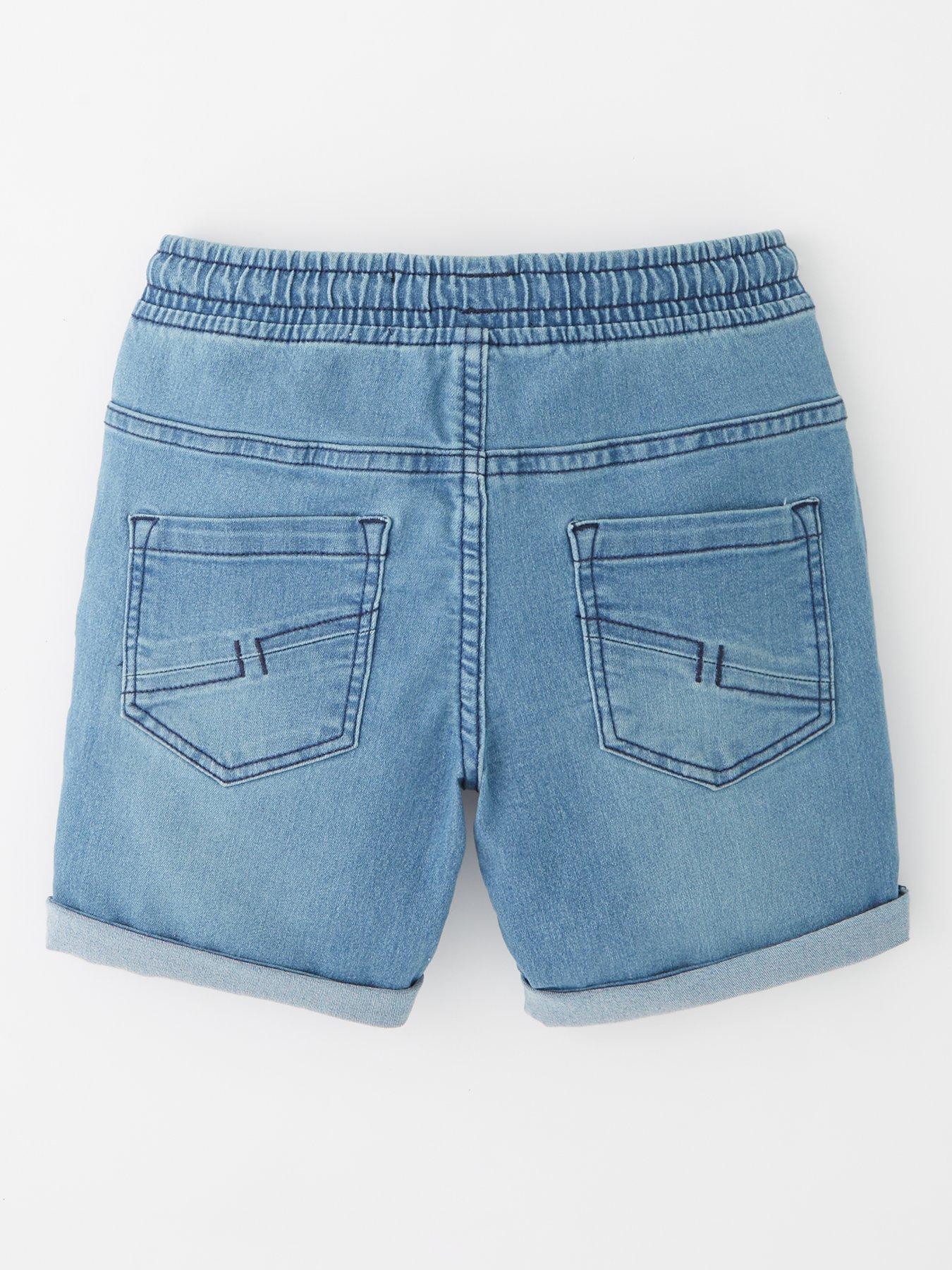 Image 3 of 4 of V by Very Boys 2 Pack Denim Shorts