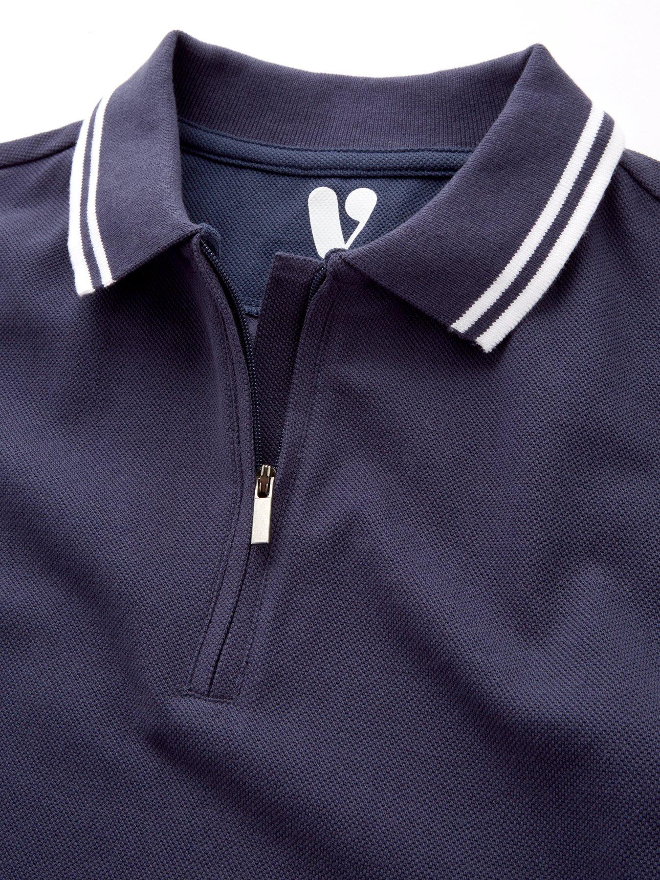 Image 3 of 4 of V by Very Boys Polo and Short Set - Navy