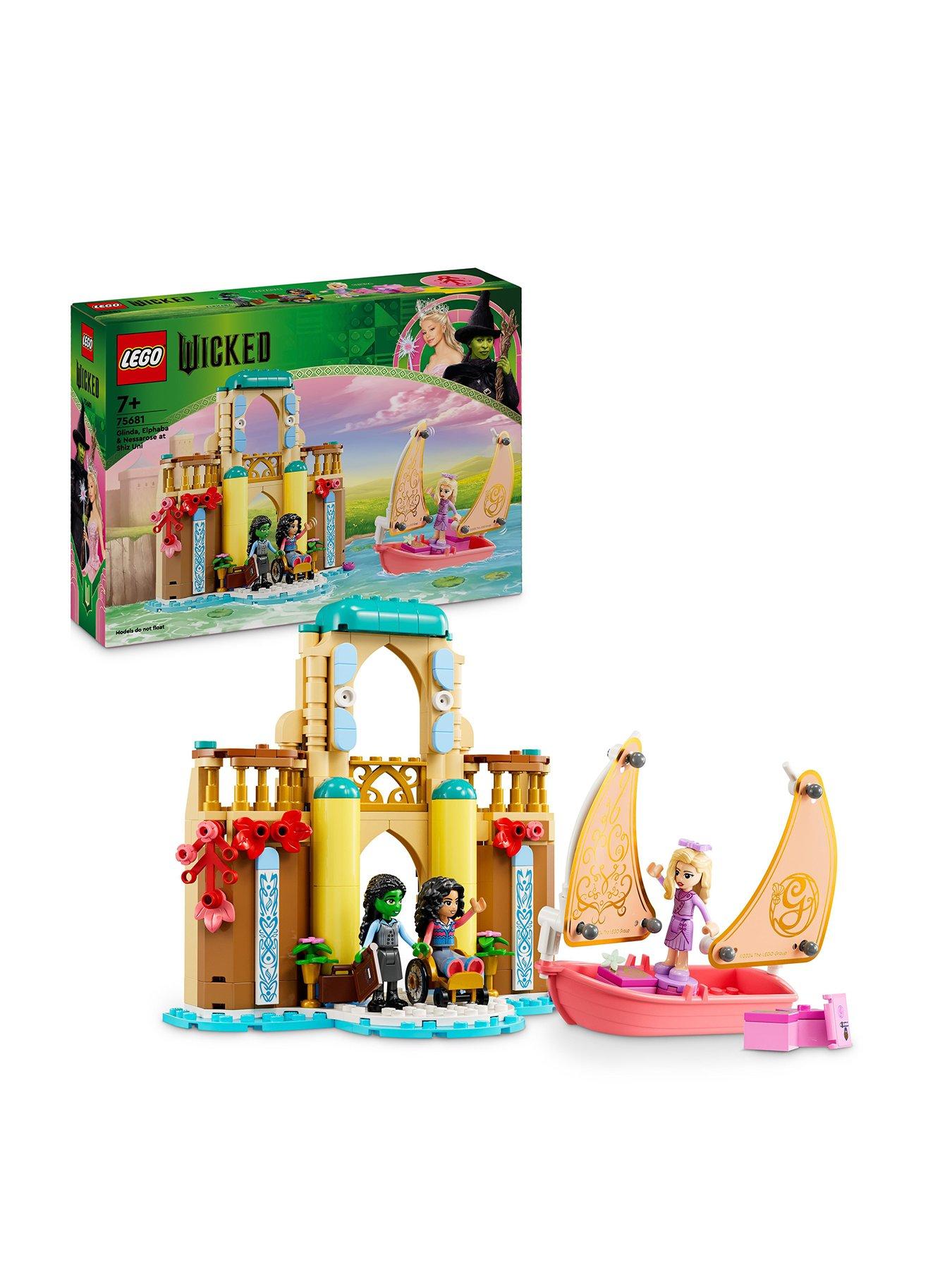 Image 1 of 8 of LEGO Wicked Glinda, Elphaba &amp; Nessarose at Shiz University 75681