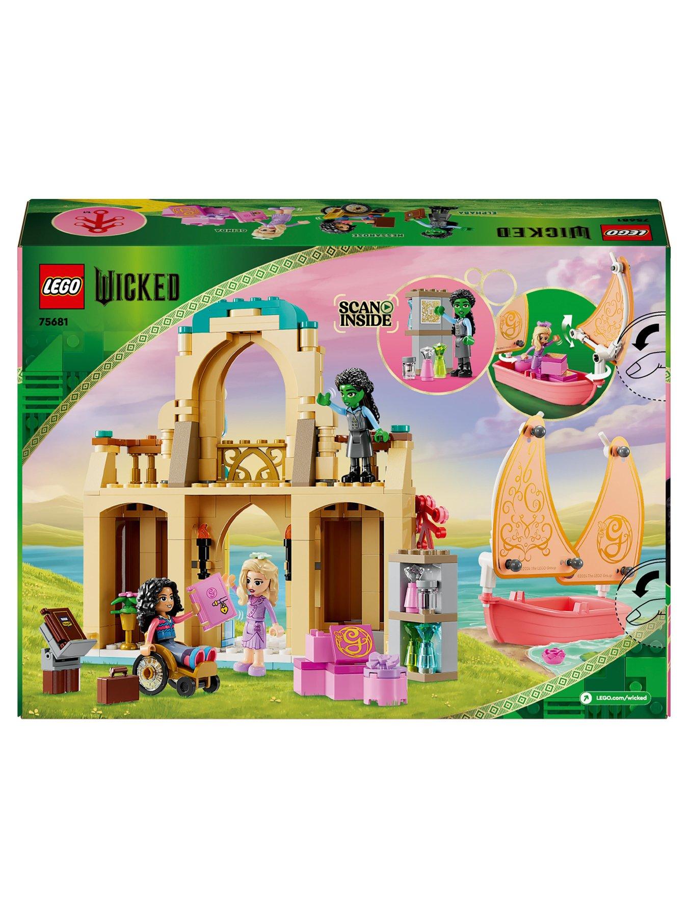 Image 2 of 8 of LEGO Wicked Glinda, Elphaba &amp; Nessarose at Shiz University 75681
