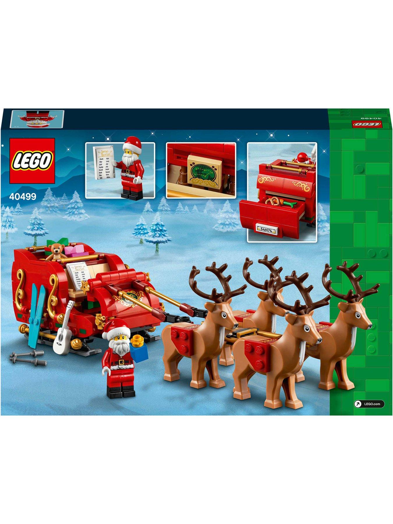 Lego christmas santa sale