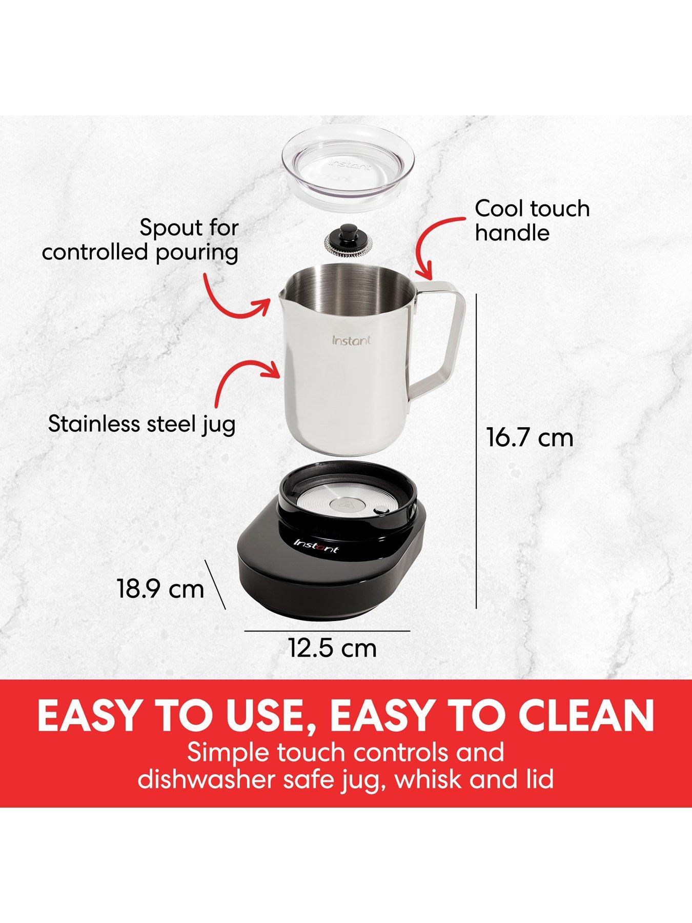 Image 6 of 7 of Instant Milk Frother Station - Stainless Steel
