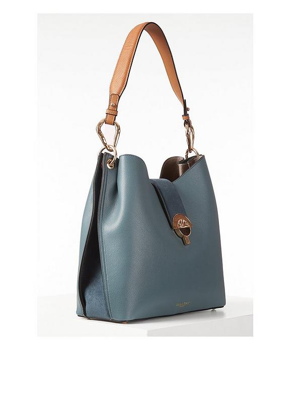 ALEXI HOBO TOTE AIRFORCE BLUE/TAN ALEXI HOBO TOTE AIRFORCE BLUE/TAN