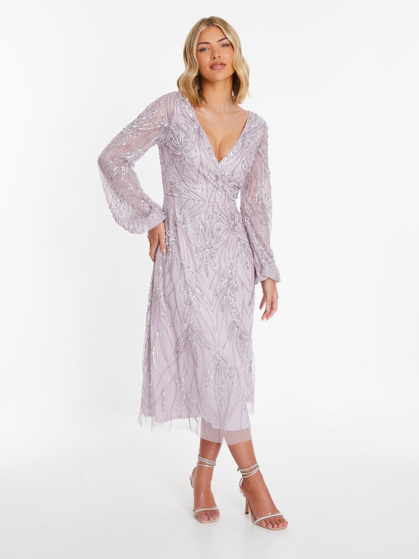 quiz purple sequin dress Sequin Purple Dress Quiz Quiz Lilac Sequin Mini Dress Very